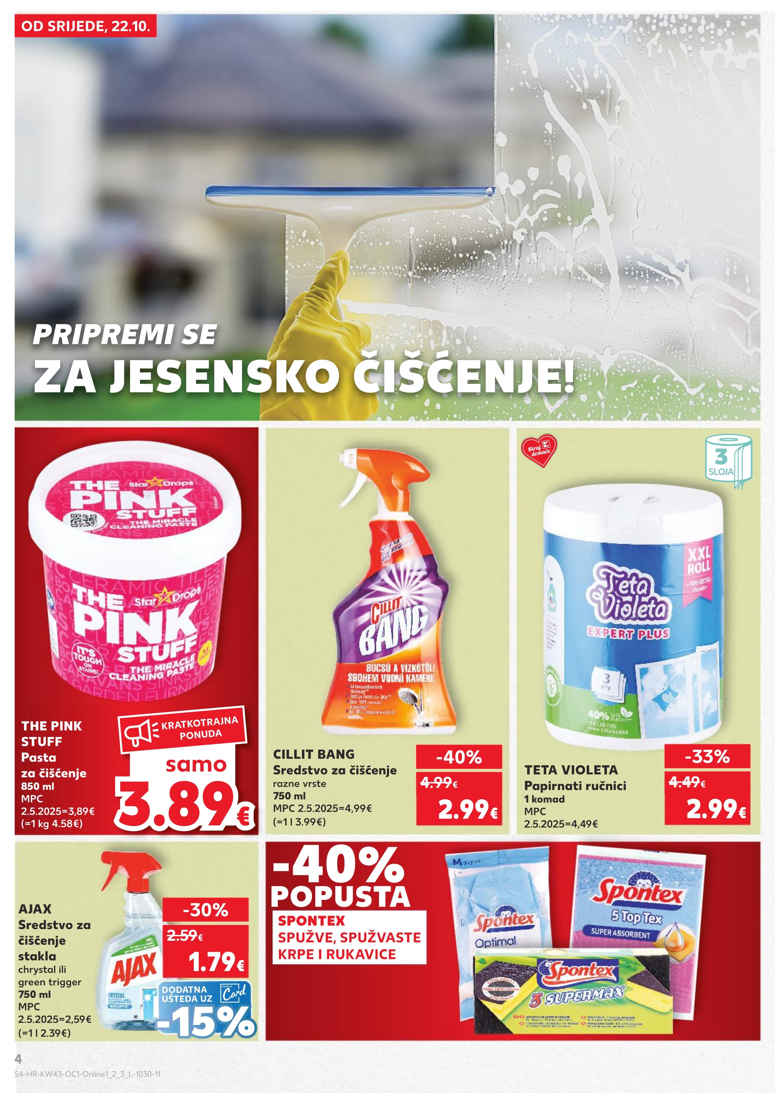 Stranica 4. Kaufland kataloga - Akcije od 22.10. do 28.10.2025.