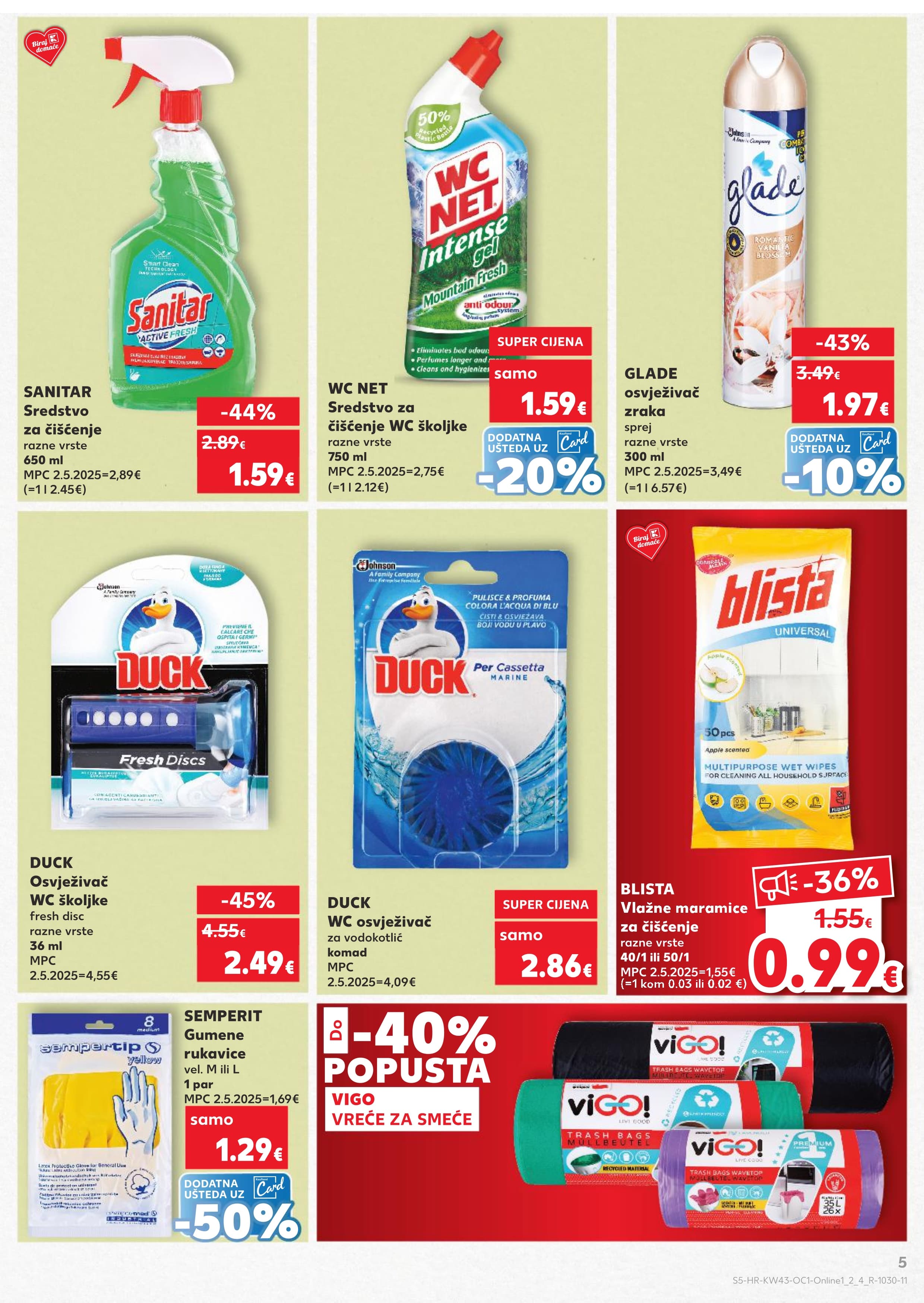 Stranica 5. Kaufland kataloga - Akcije od 22.10. do 28.10.2025.