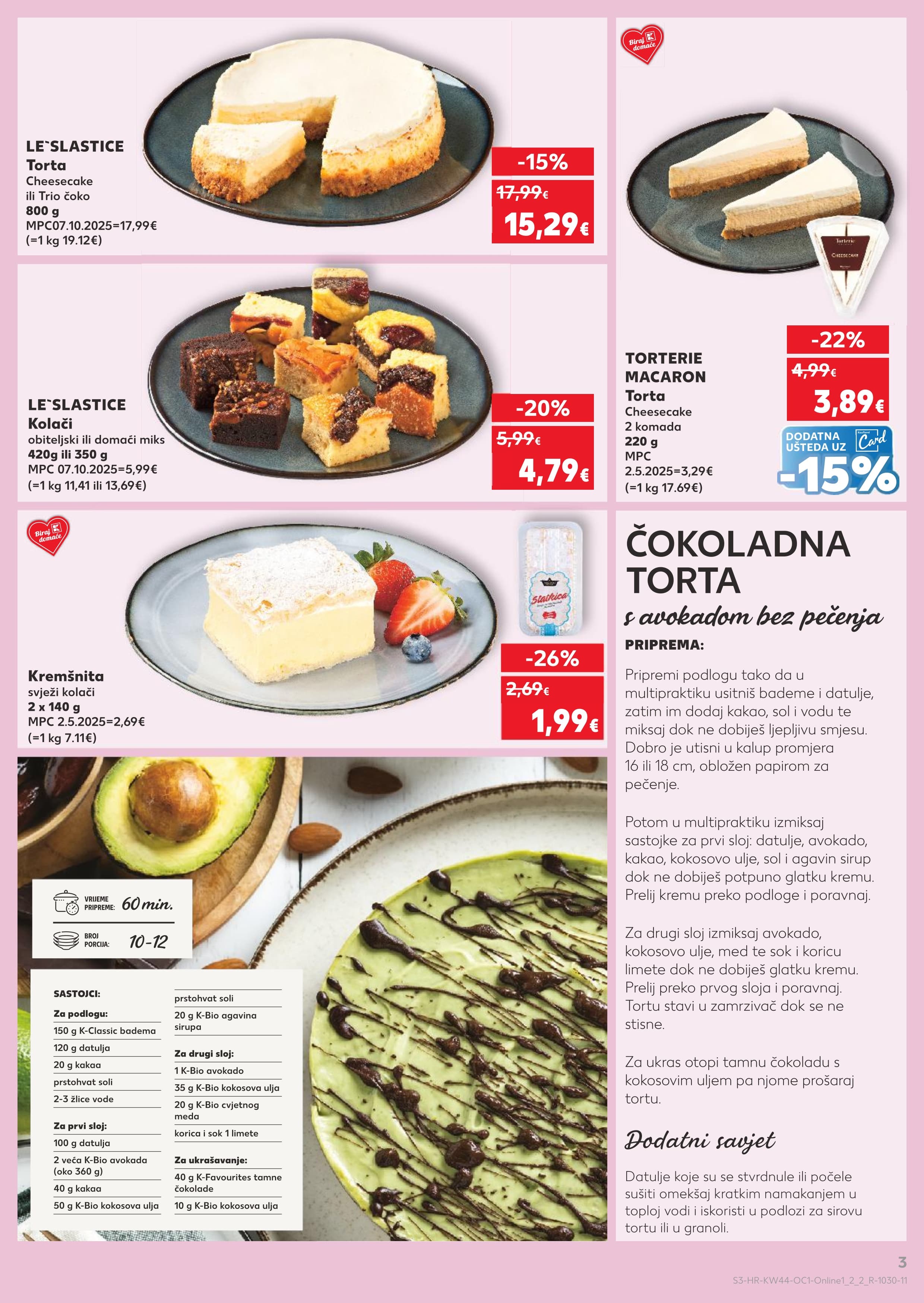 Stranica 3. Kaufland kataloga - Akcije od 29.10. do 04.11.2025.