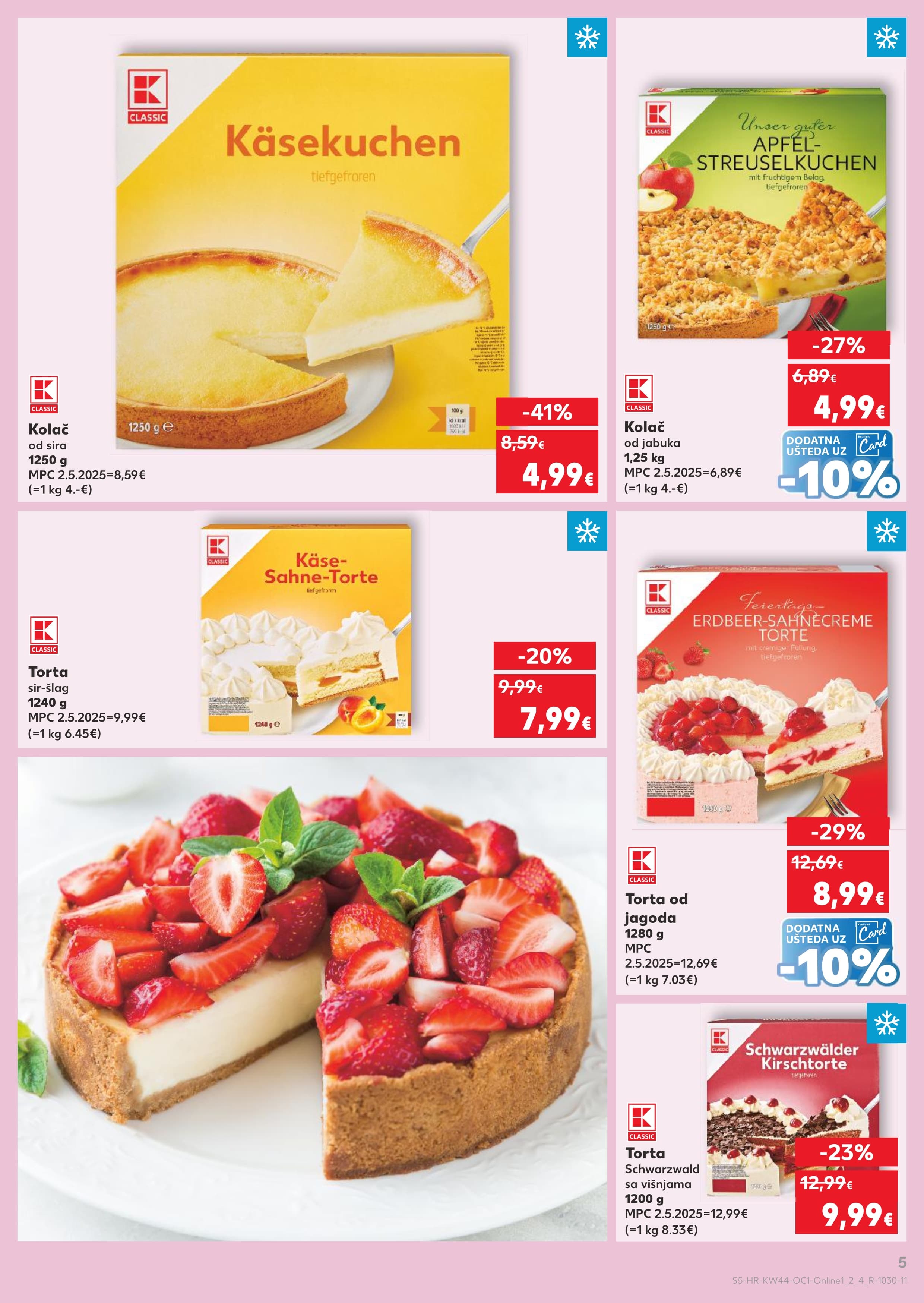 Stranica 5. Kaufland kataloga - Akcije od 29.10. do 04.11.2025.