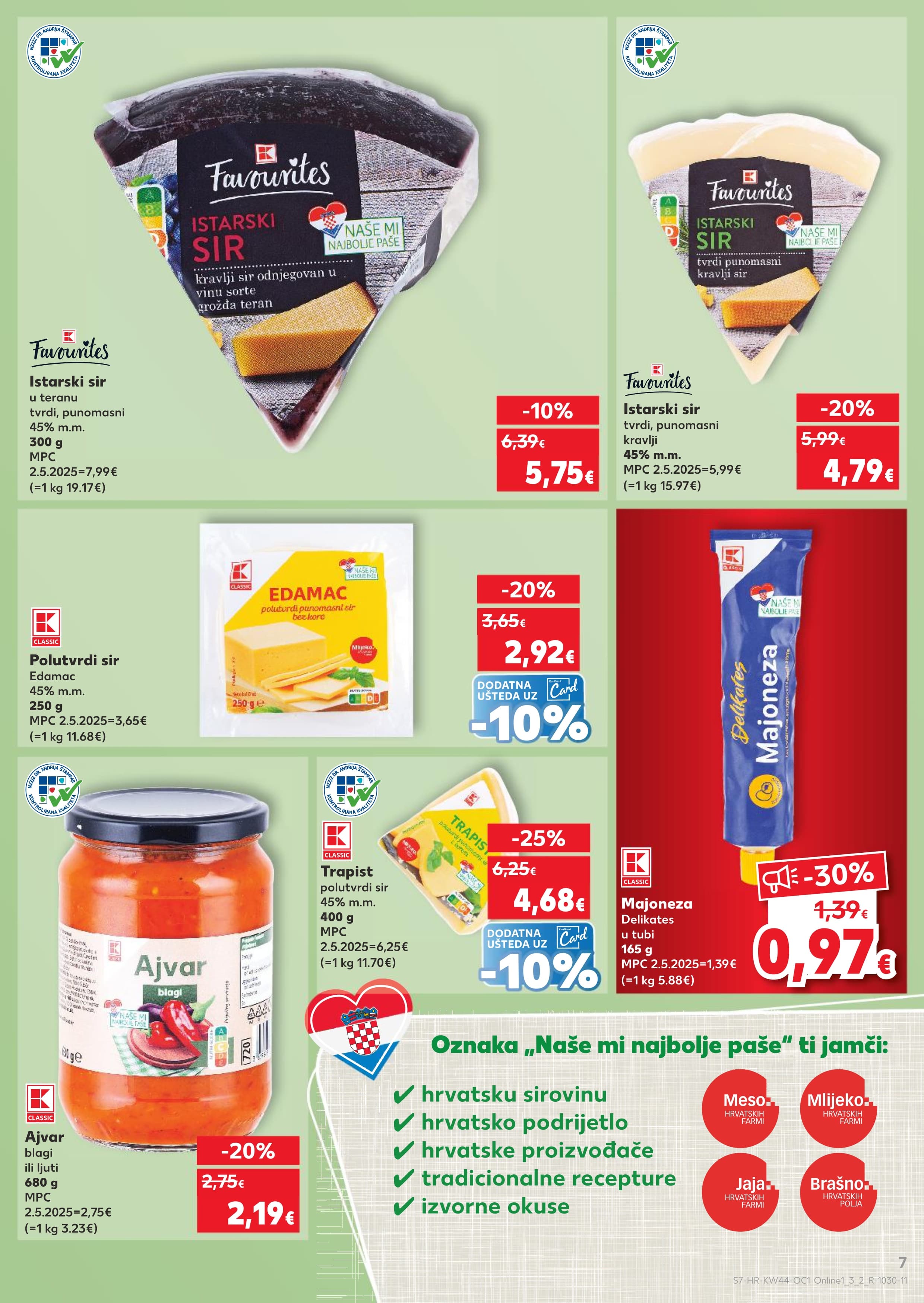 Stranica 7. Kaufland kataloga - Akcije od 29.10. do 04.11.2025.