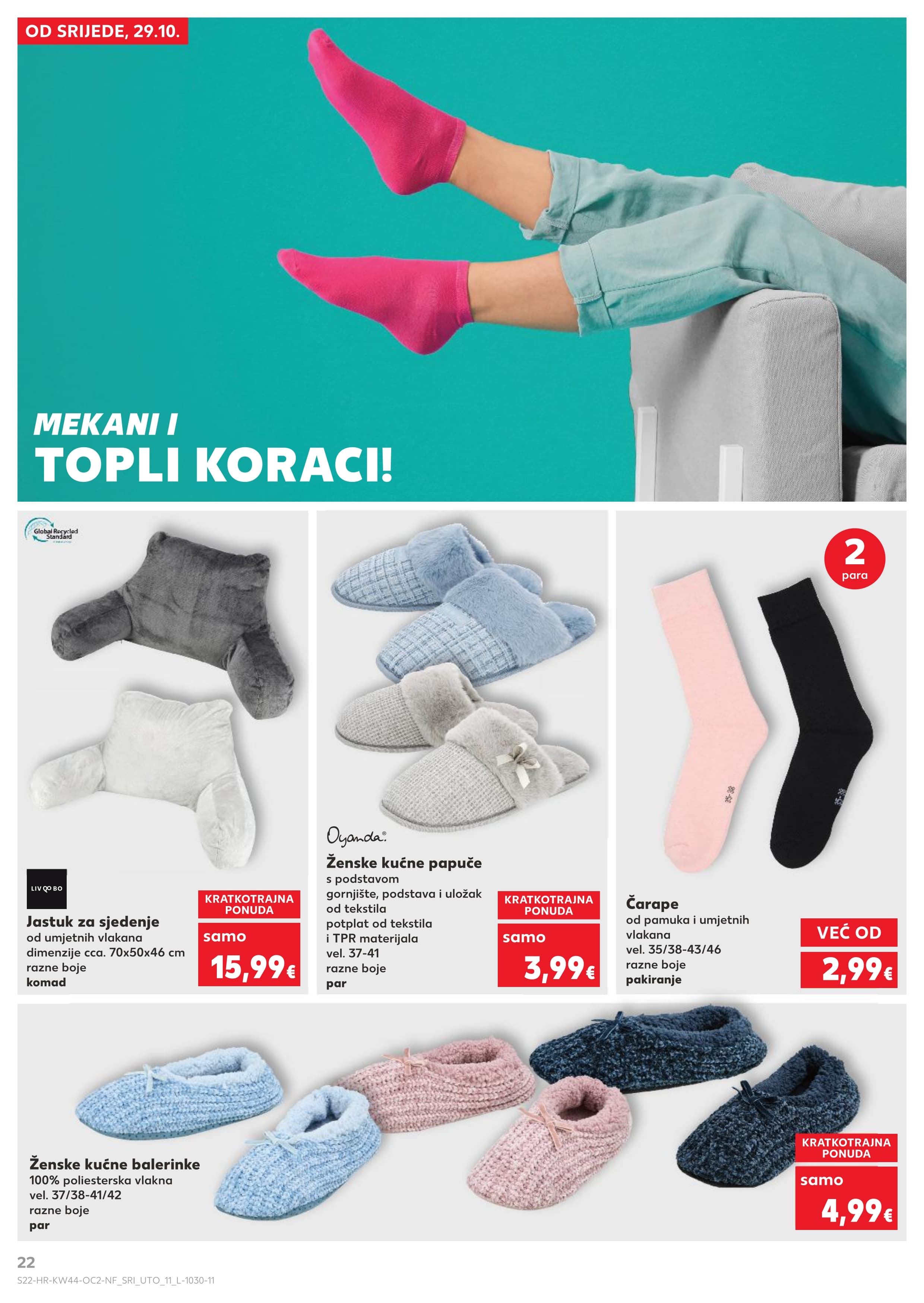 Stranica 22. Kaufland kataloga - Akcije od 29.10. do 04.11.2025.