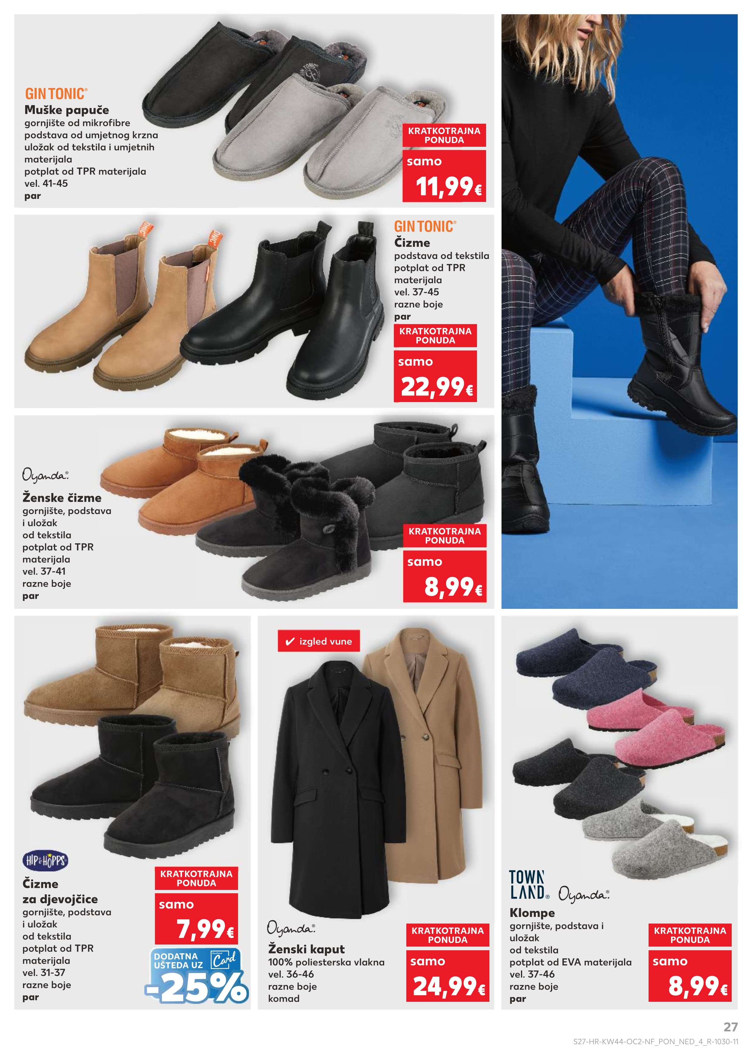 Stranica 27. Kaufland kataloga - Akcije od 29.10. do 04.11.2025.