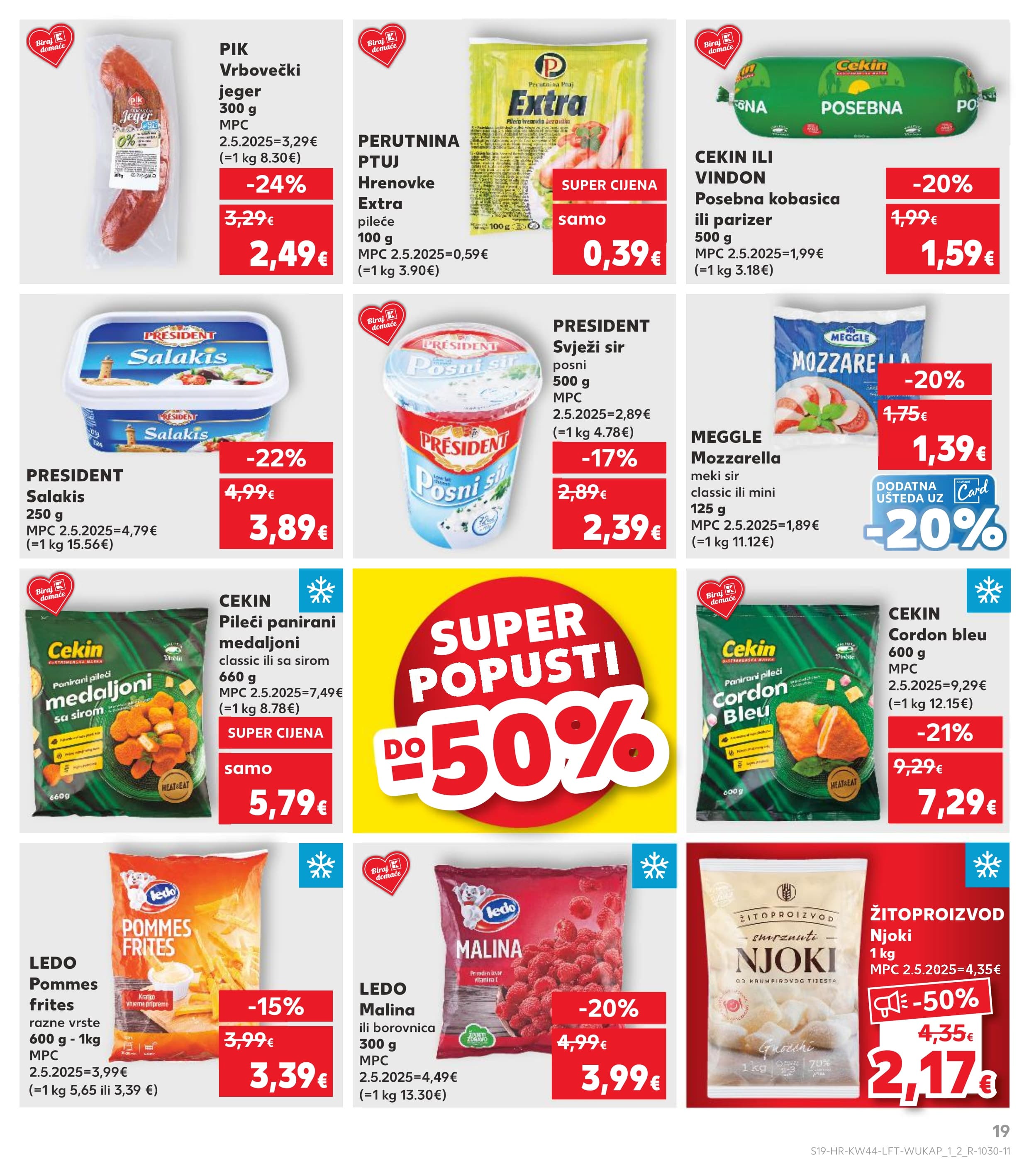 Stranica 19. Kaufland kataloga - Akcije od 29.10. do 04.11.2025.