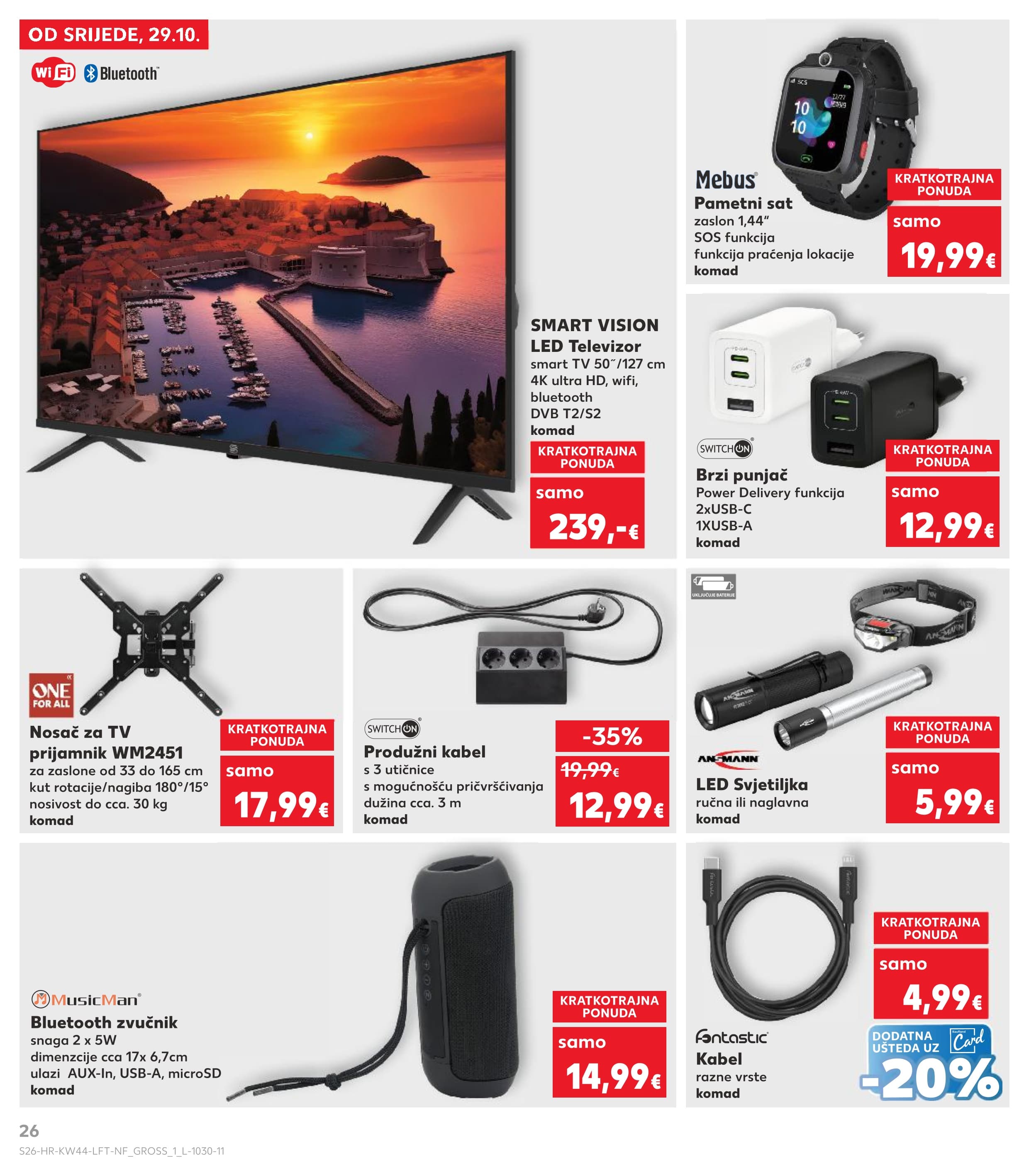 Stranica 26. Kaufland kataloga - Akcije od 29.10. do 04.11.2025.