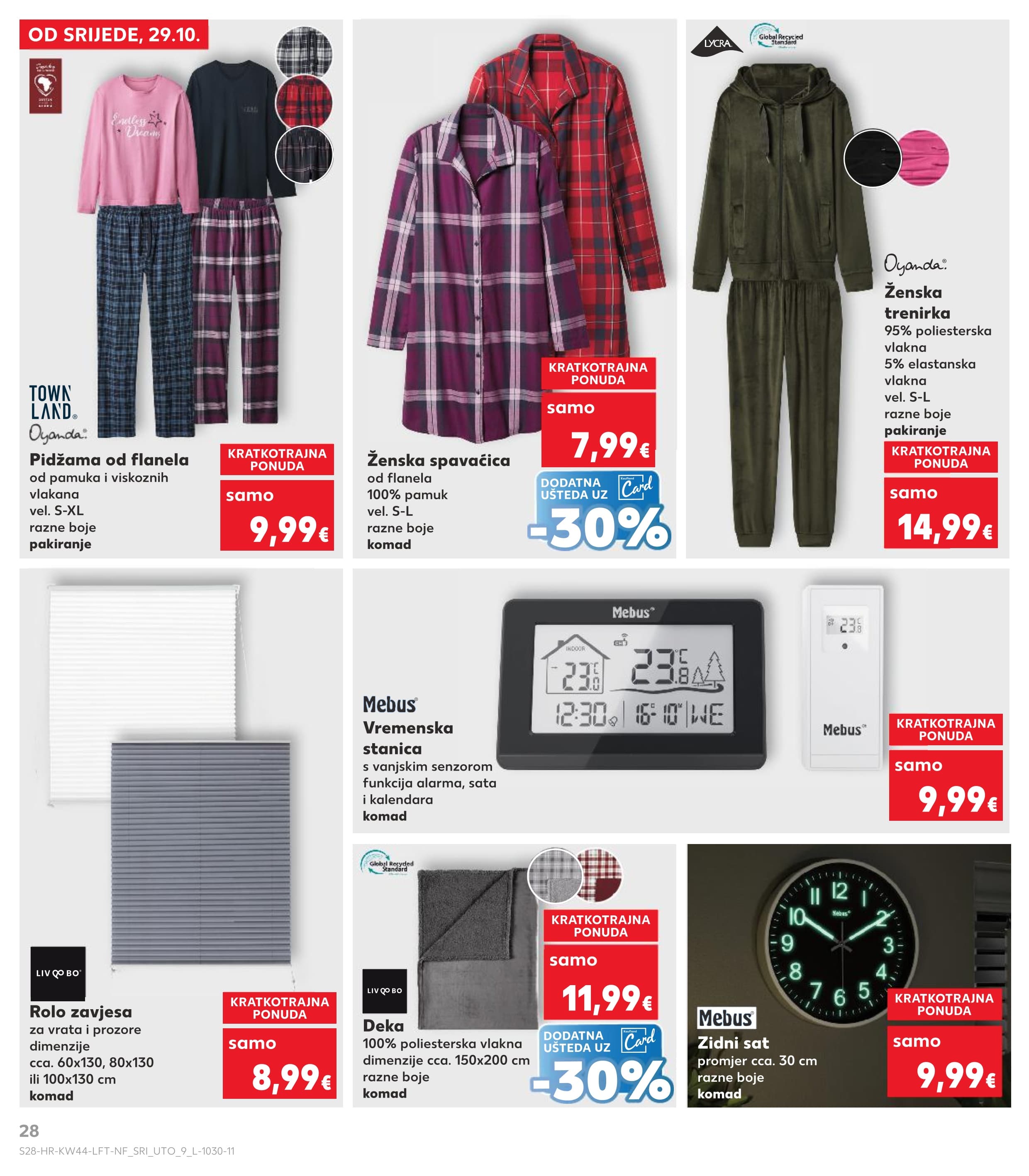 Stranica 28. Kaufland kataloga - Akcije od 29.10. do 04.11.2025.