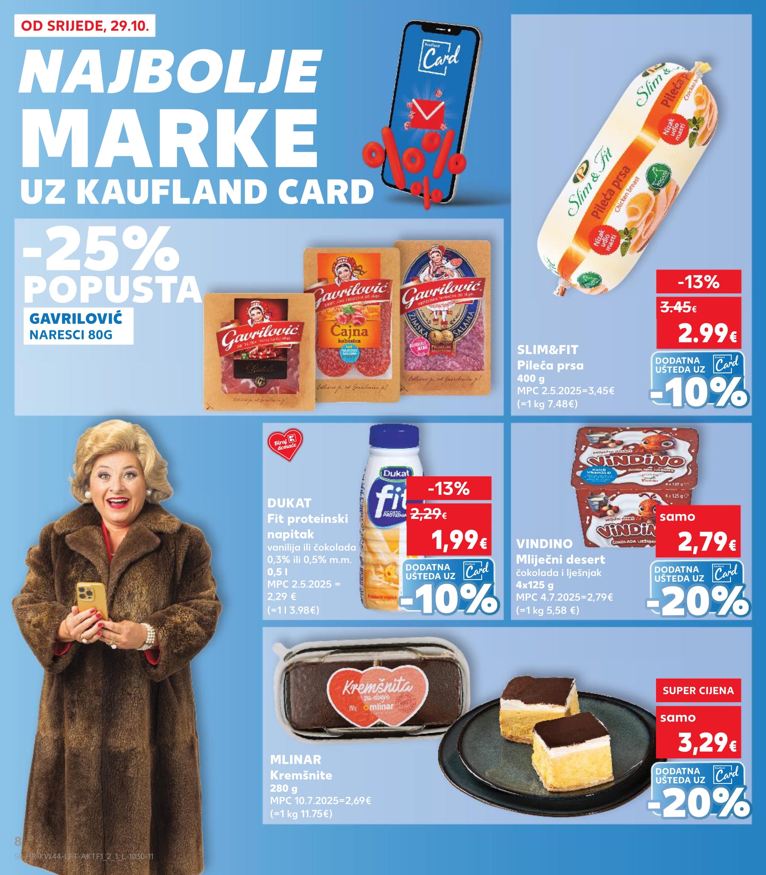 Stranica 8. Kaufland kataloga - Akcije od 29.10. do 04.11.2025.
