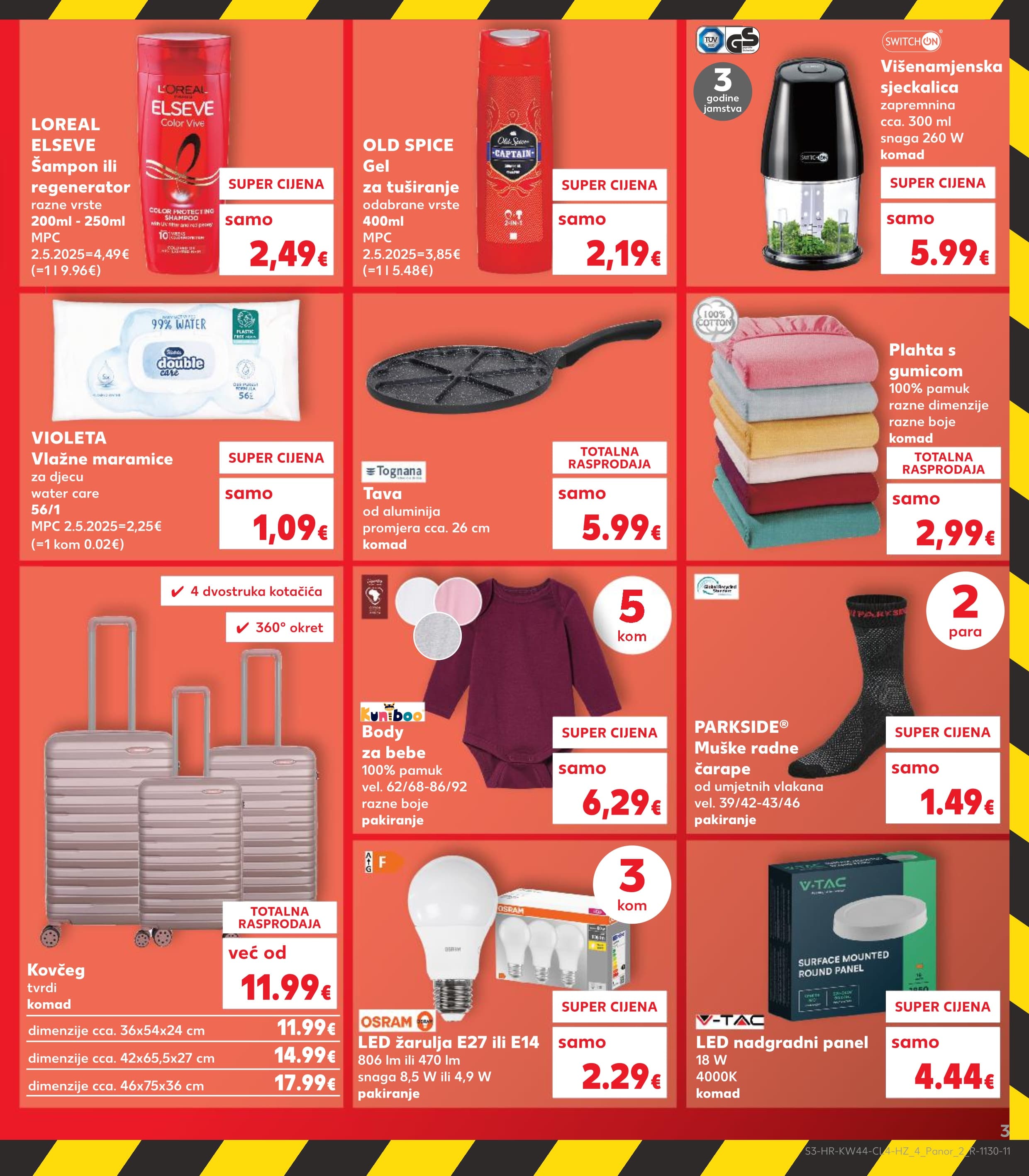 Stranica 3. Kaufland kataloga - Akcije od 29.10. do 04.11.2025.
