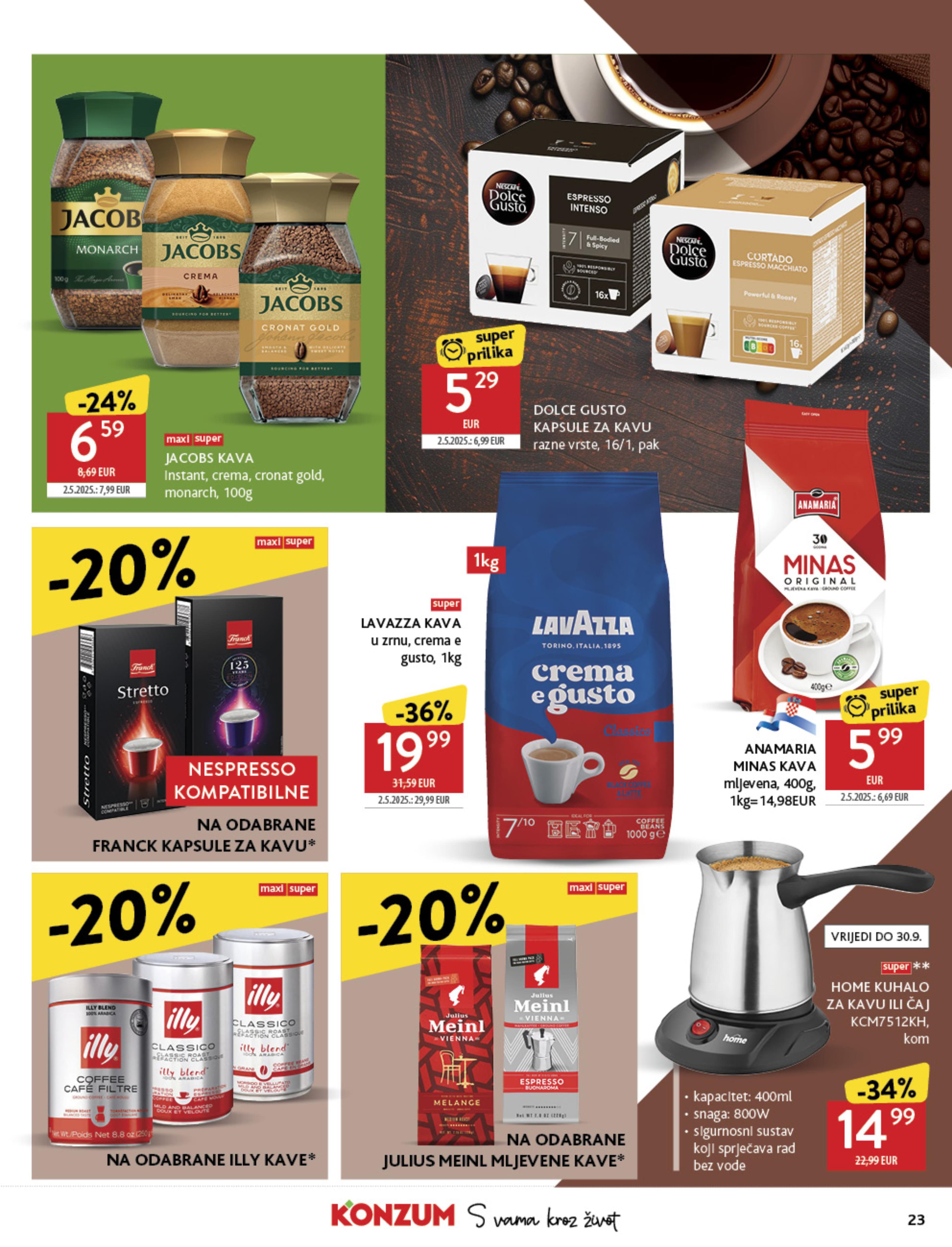 Stranica 23. Konzum kataloga - Akcije od 24.09. do 30.09.2025.
