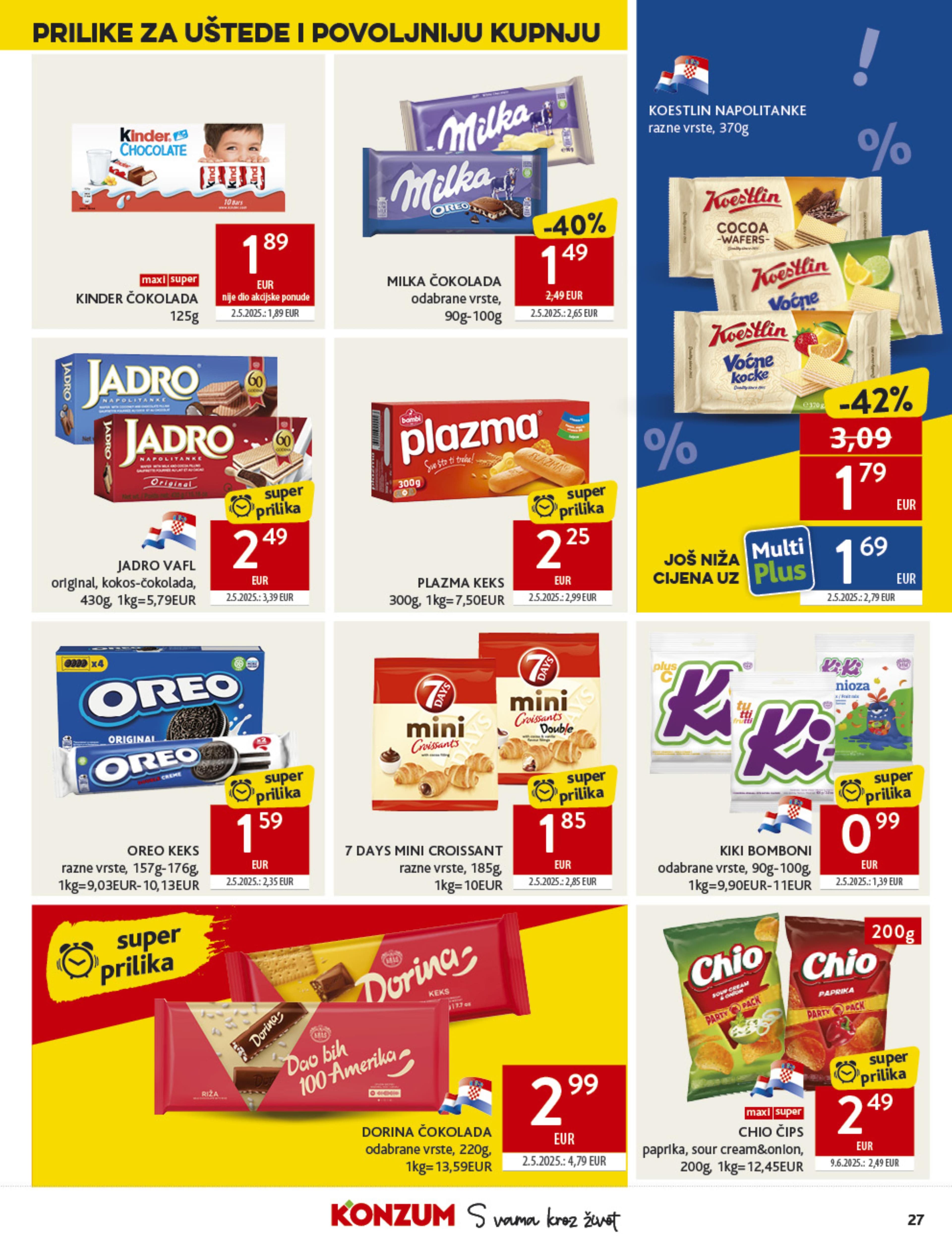 Stranica 27. Konzum kataloga - Akcije od 24.09. do 30.09.2025.
