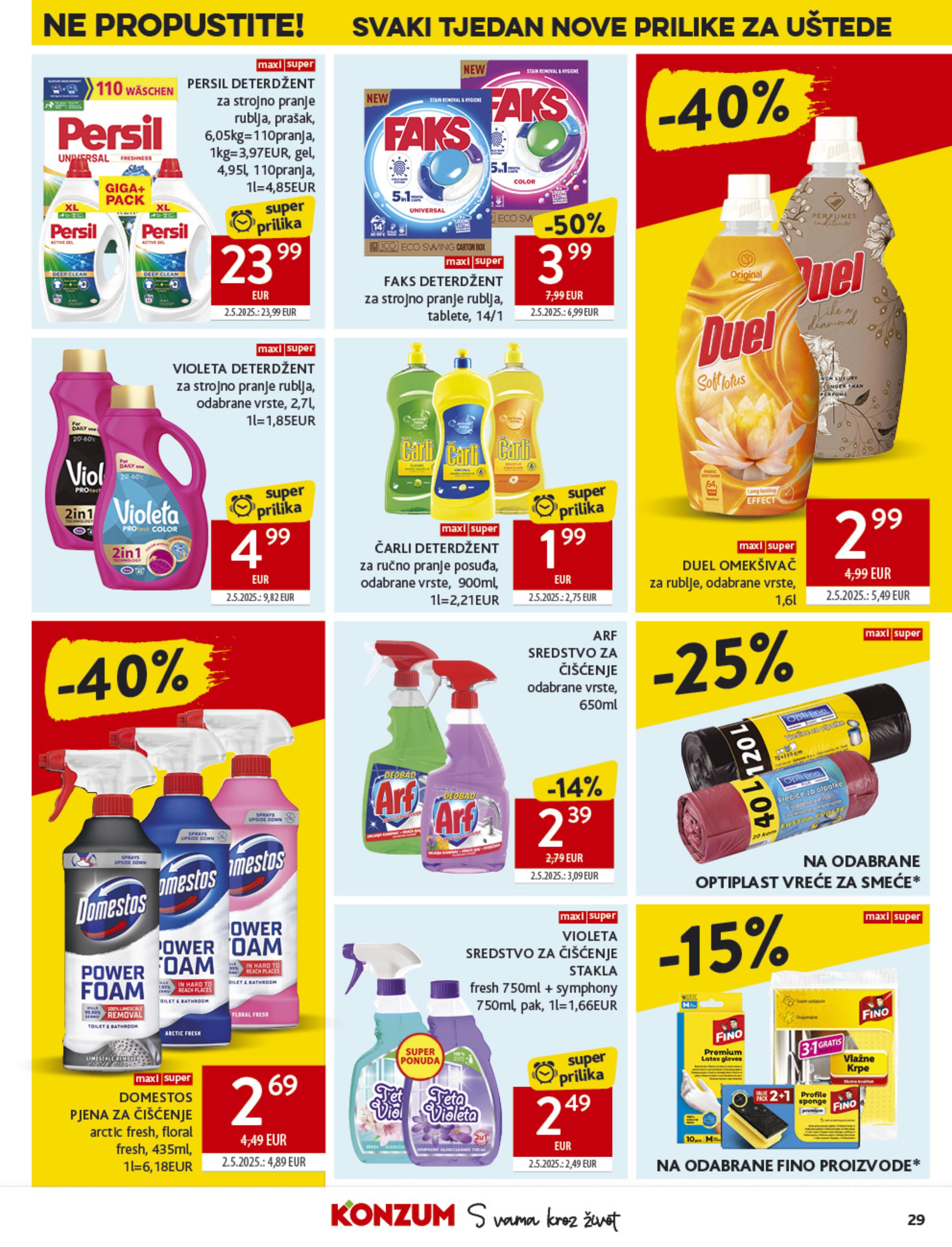 Stranica 29. Konzum kataloga - Akcije od 24.09. do 30.09.2025.