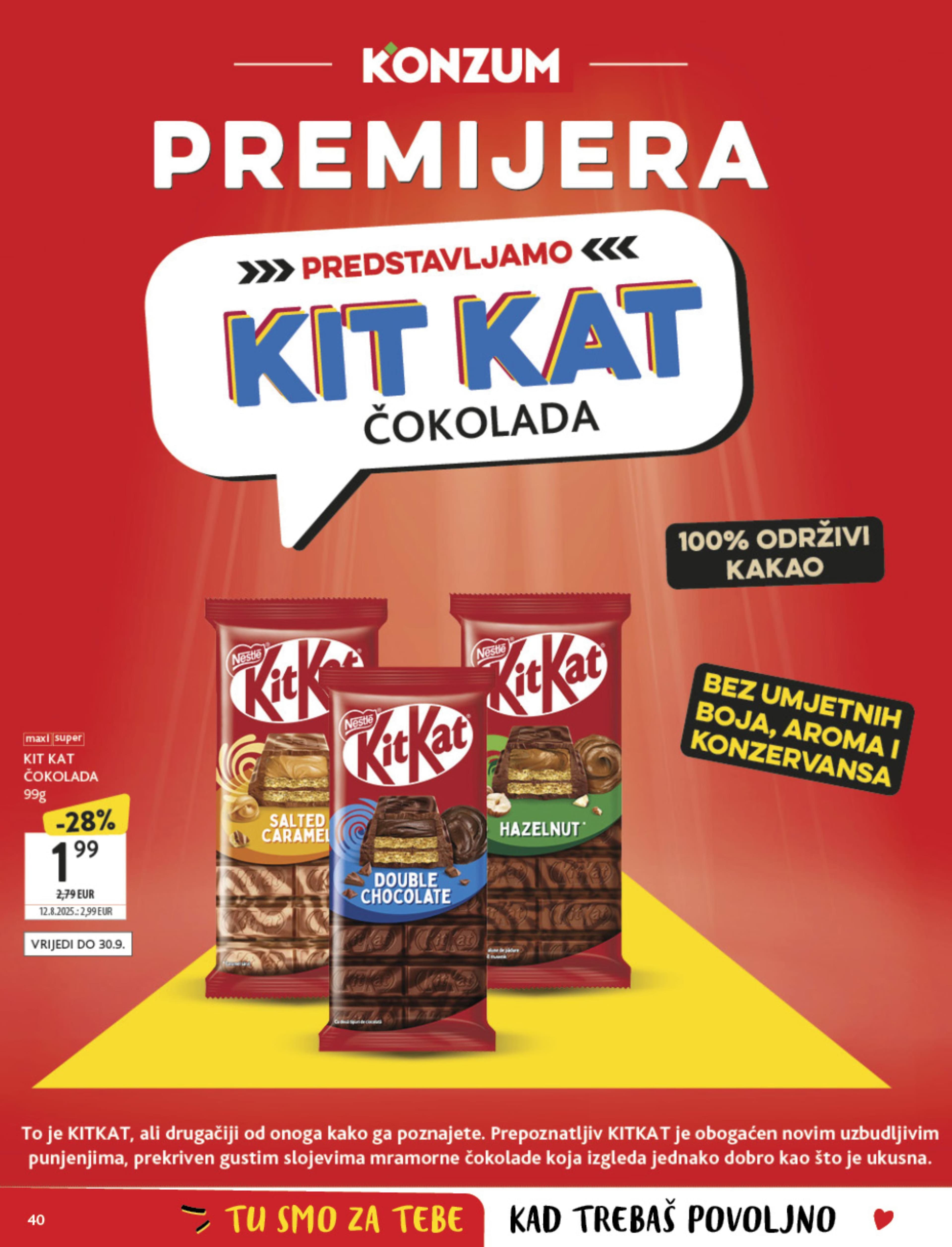 Stranica 40. Konzum kataloga - Akcije od 24.09. do 30.09.2025.