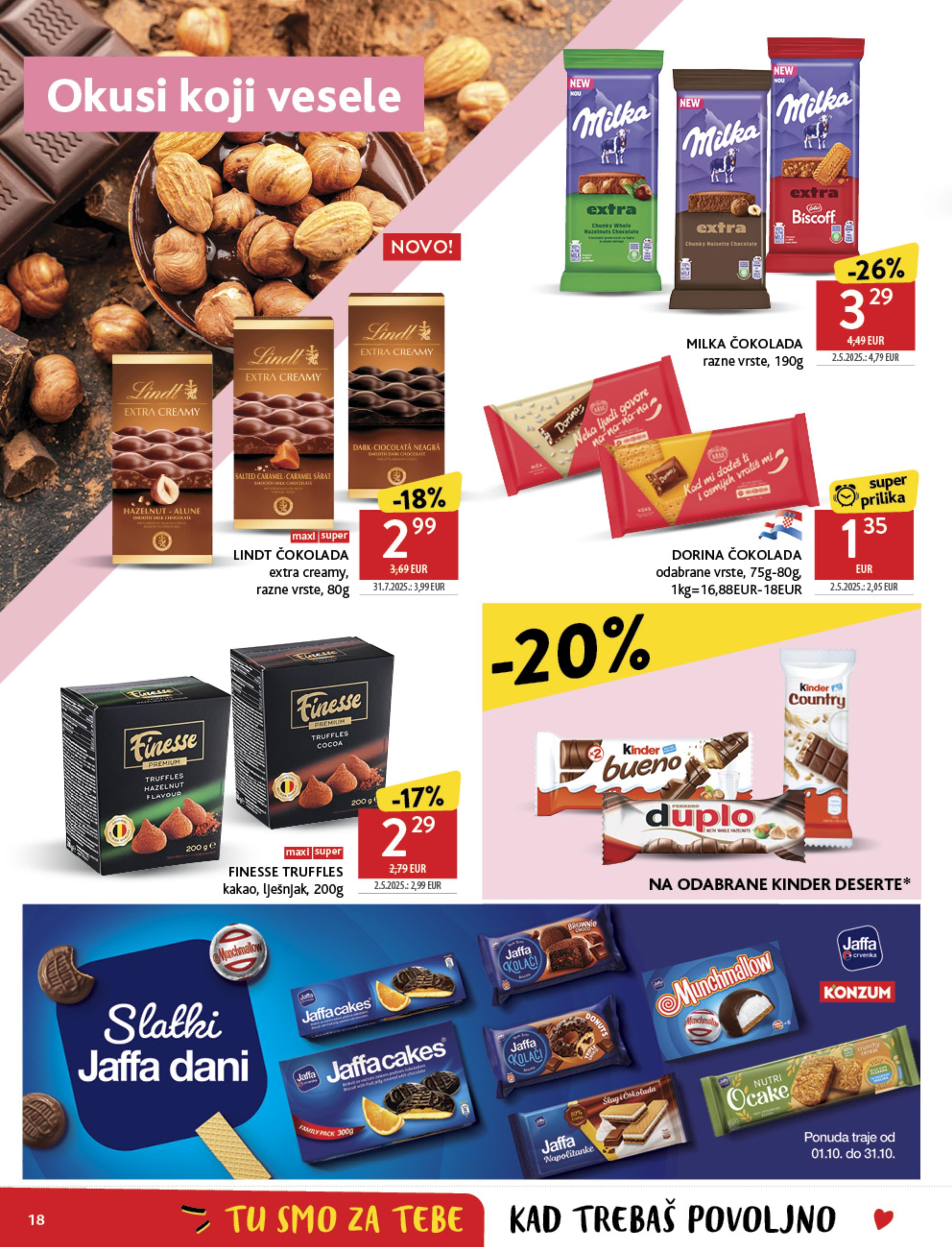 Stranica 18. Konzum kataloga - Akcije od 01.10. do 07.10.2025.