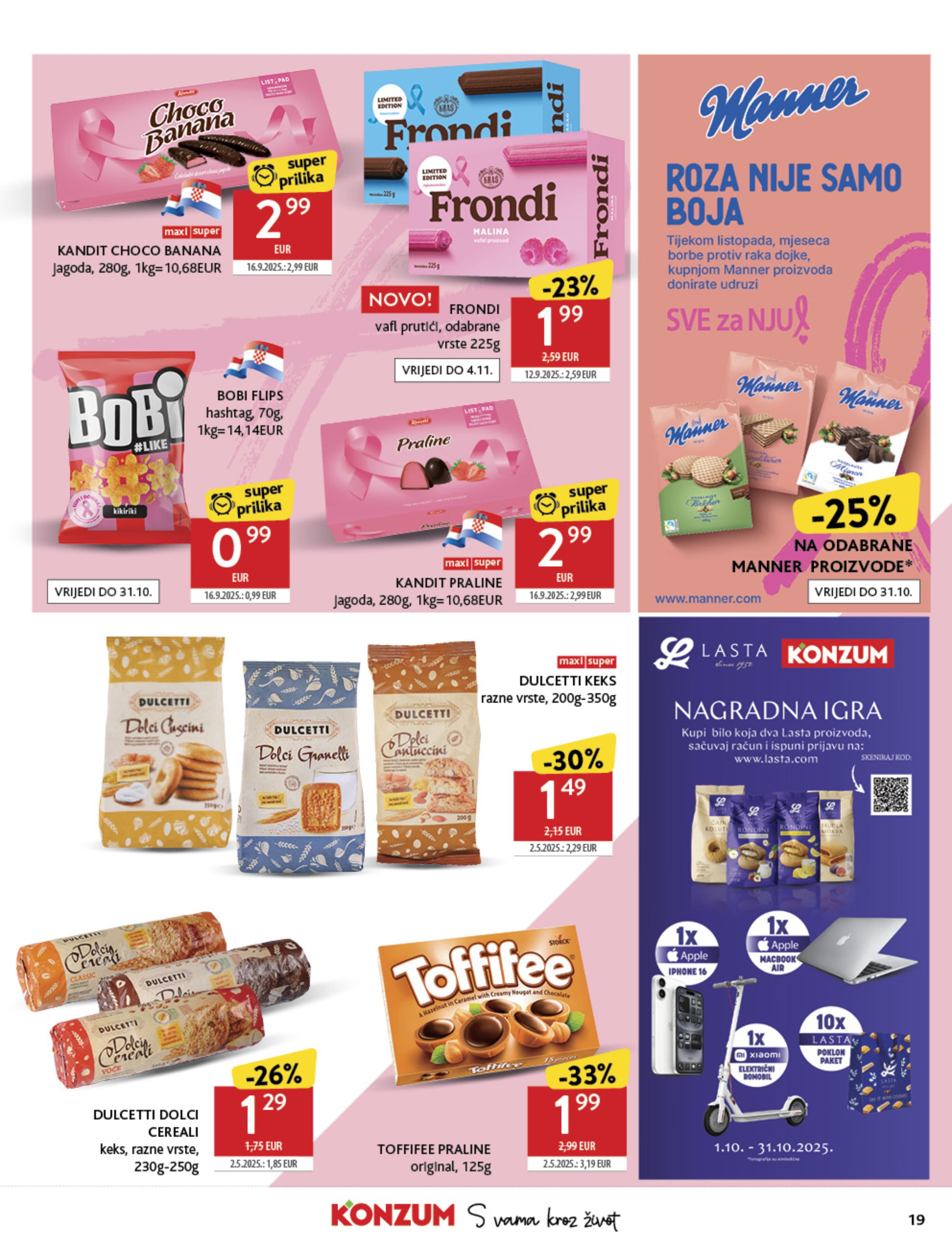 Stranica 19. Konzum kataloga - Akcije od 01.10. do 07.10.2025.