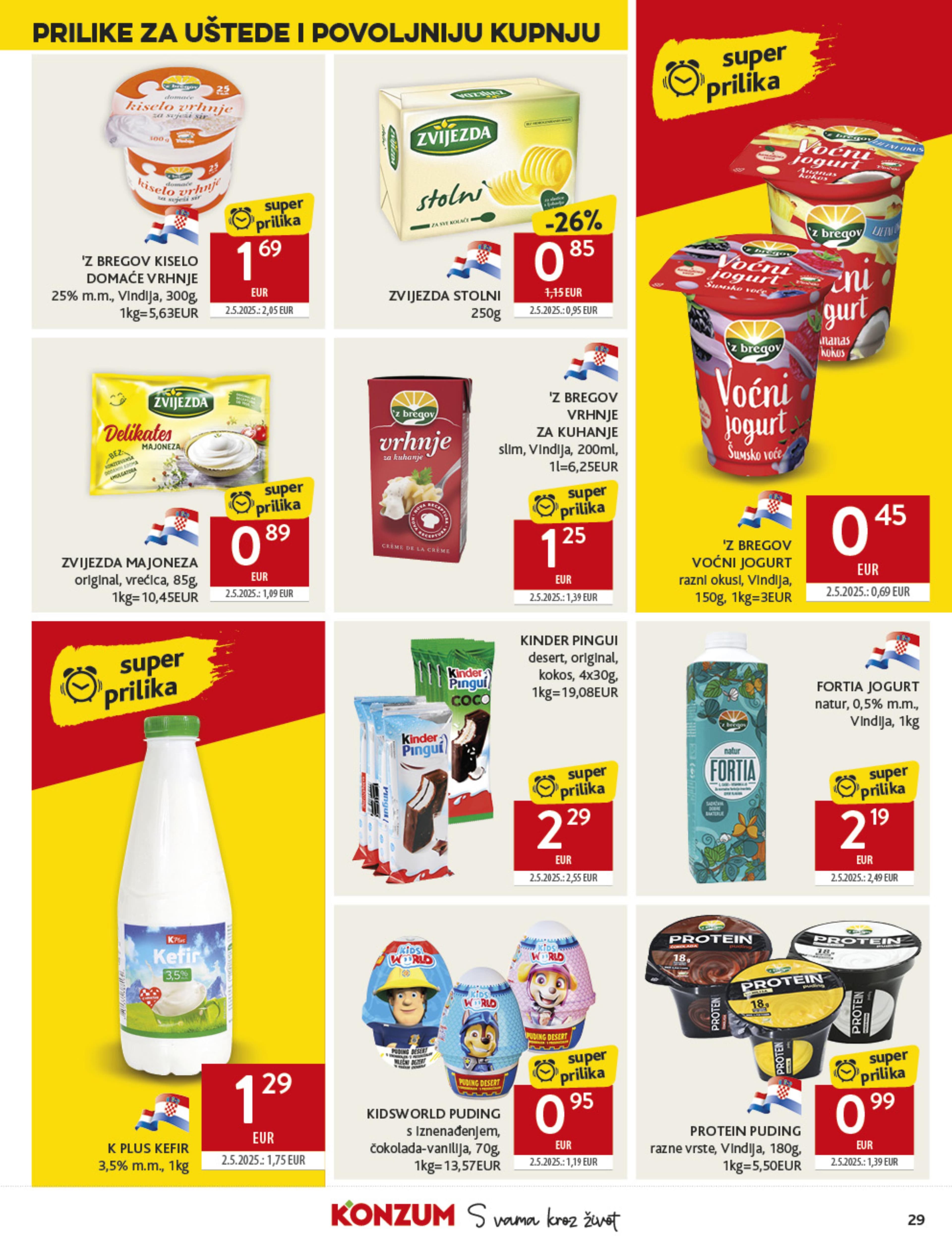 Stranica 29. Konzum kataloga - Akcije od 01.10. do 07.10.2025.