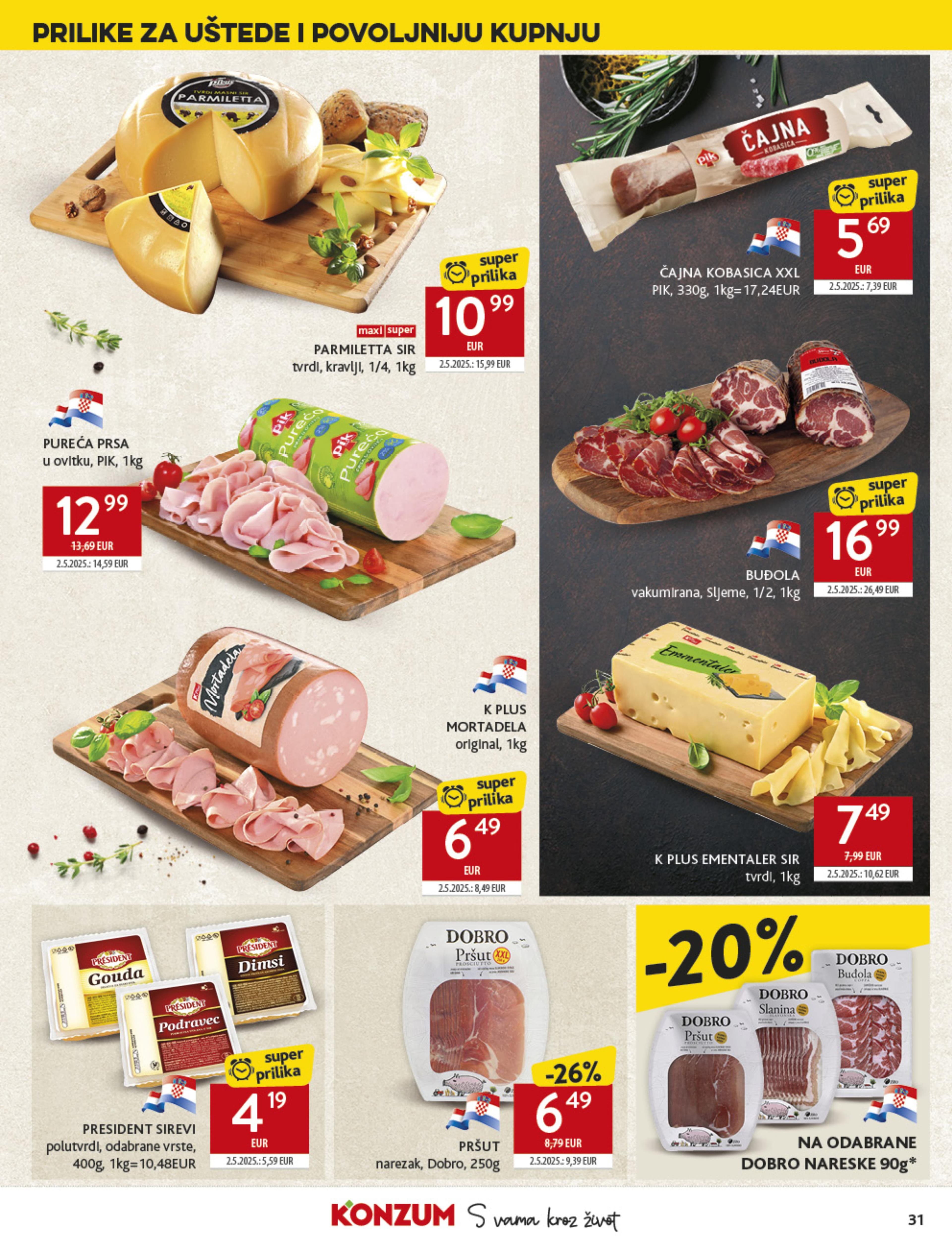 Stranica 31. Konzum kataloga - Akcije od 01.10. do 07.10.2025.