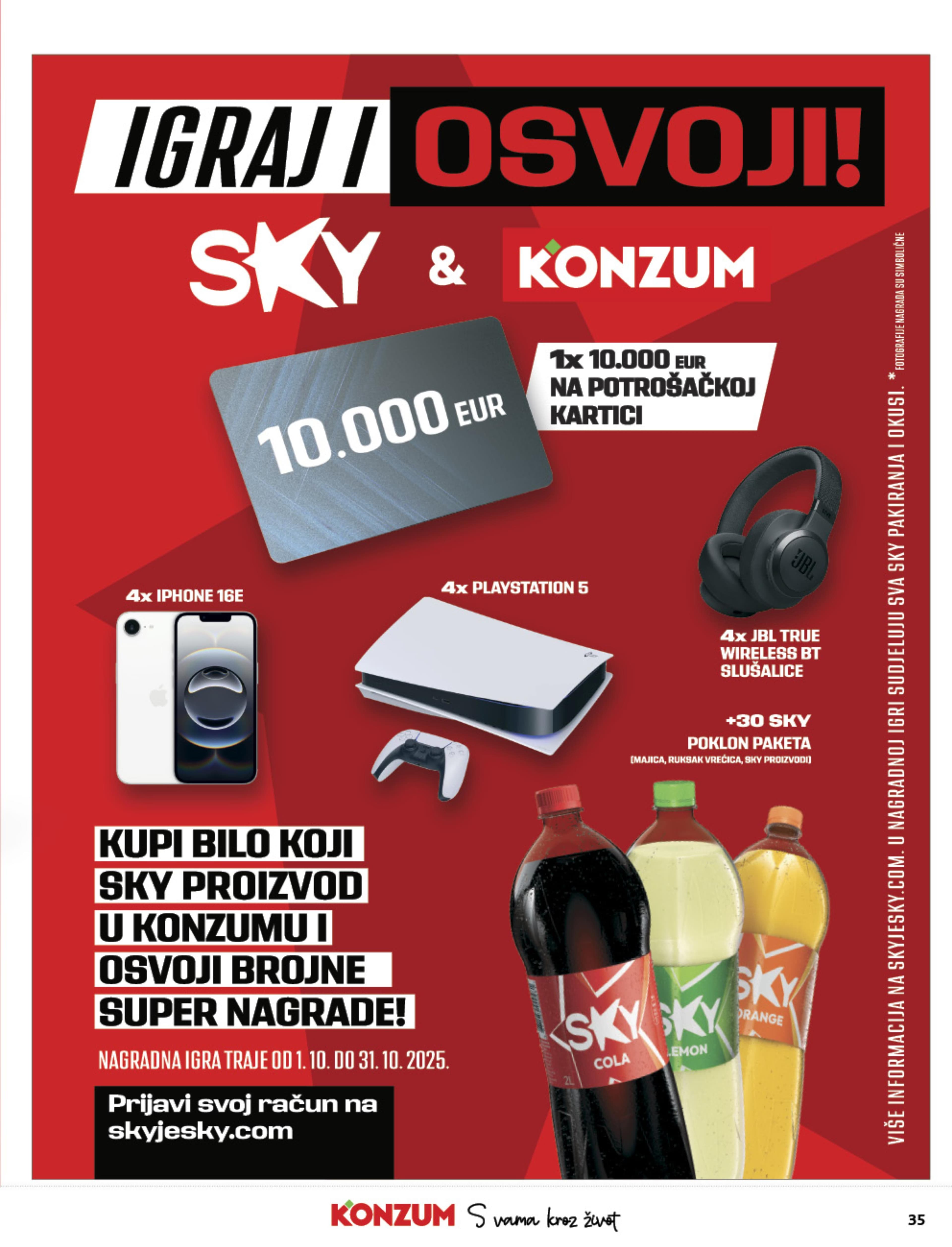 Stranica 35. Konzum kataloga - Akcije od 01.10. do 07.10.2025.