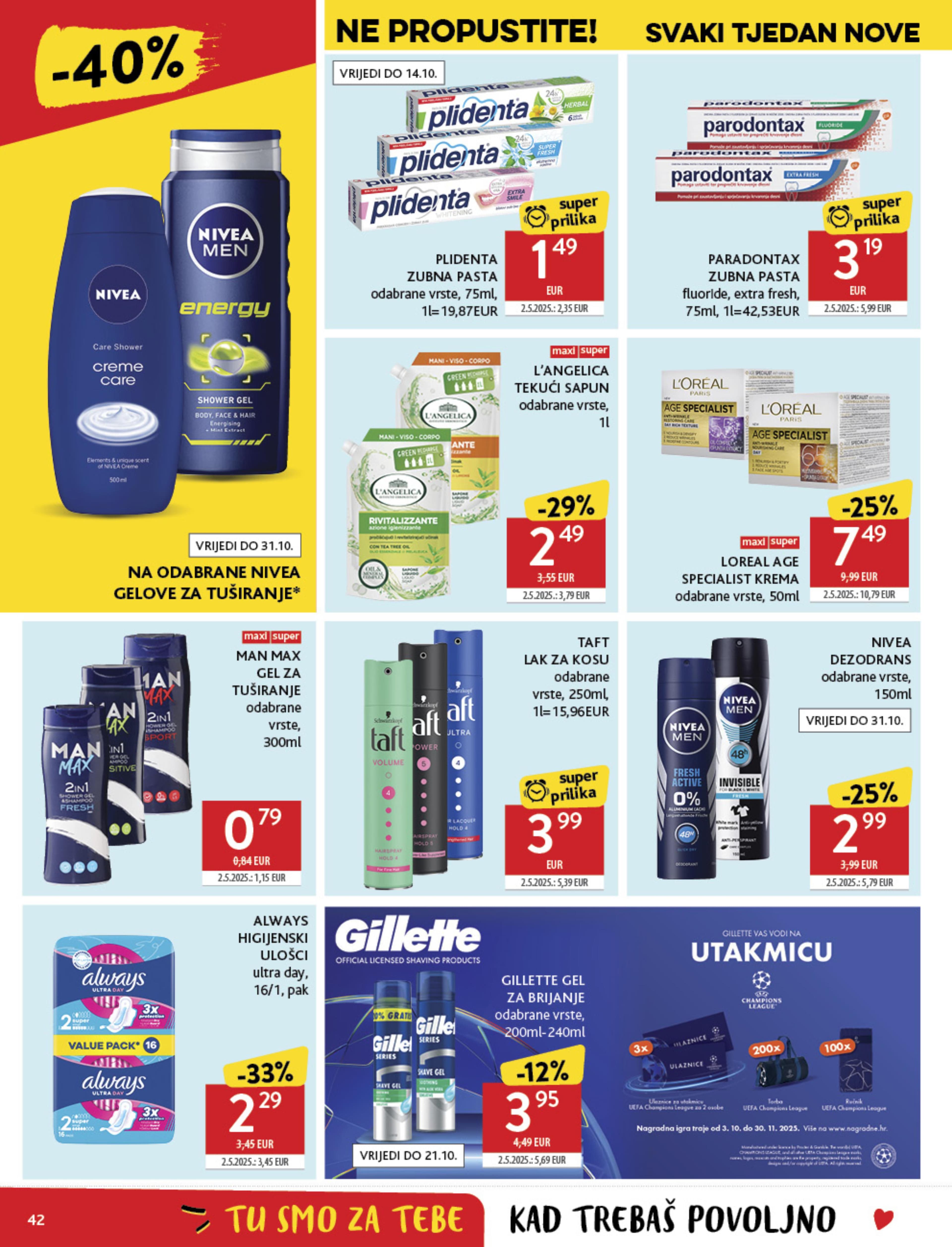 Stranica 42. Konzum kataloga - Akcije od 01.10. do 07.10.2025.