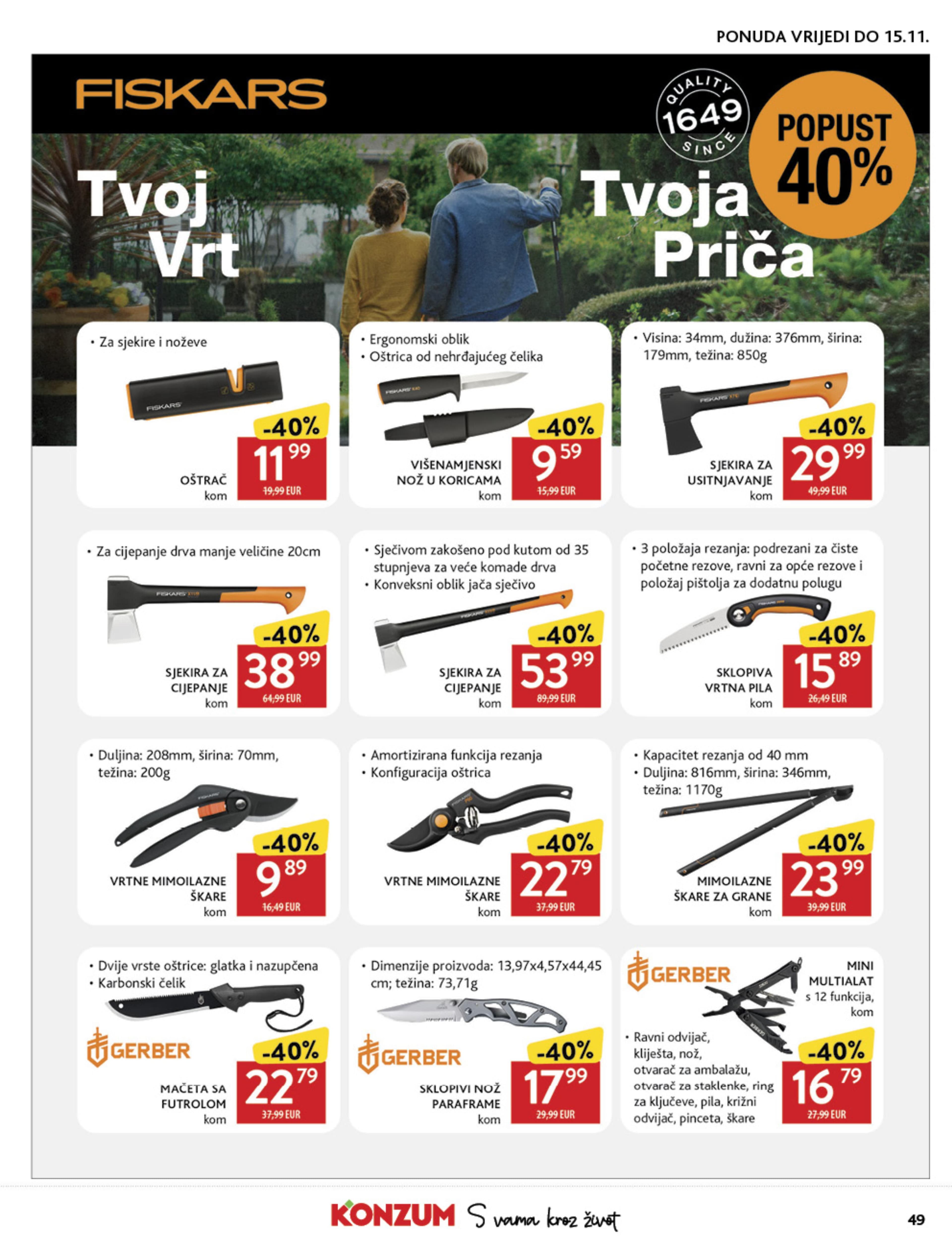 Stranica 49. Konzum kataloga - Akcije od 01.10. do 07.10.2025.