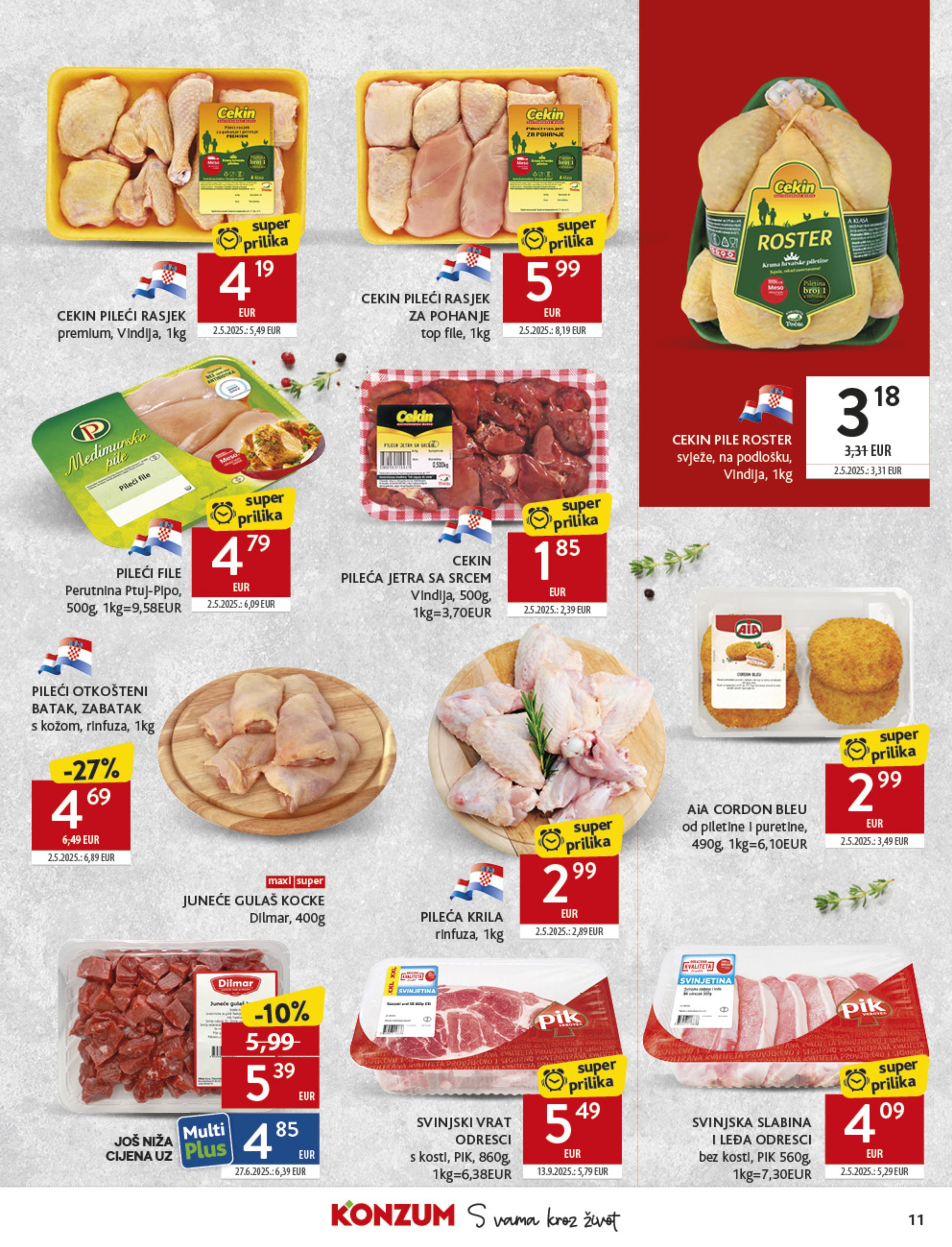 Stranica 11. Konzum kataloga - Akcije od 08.10. do 14.10.2025.