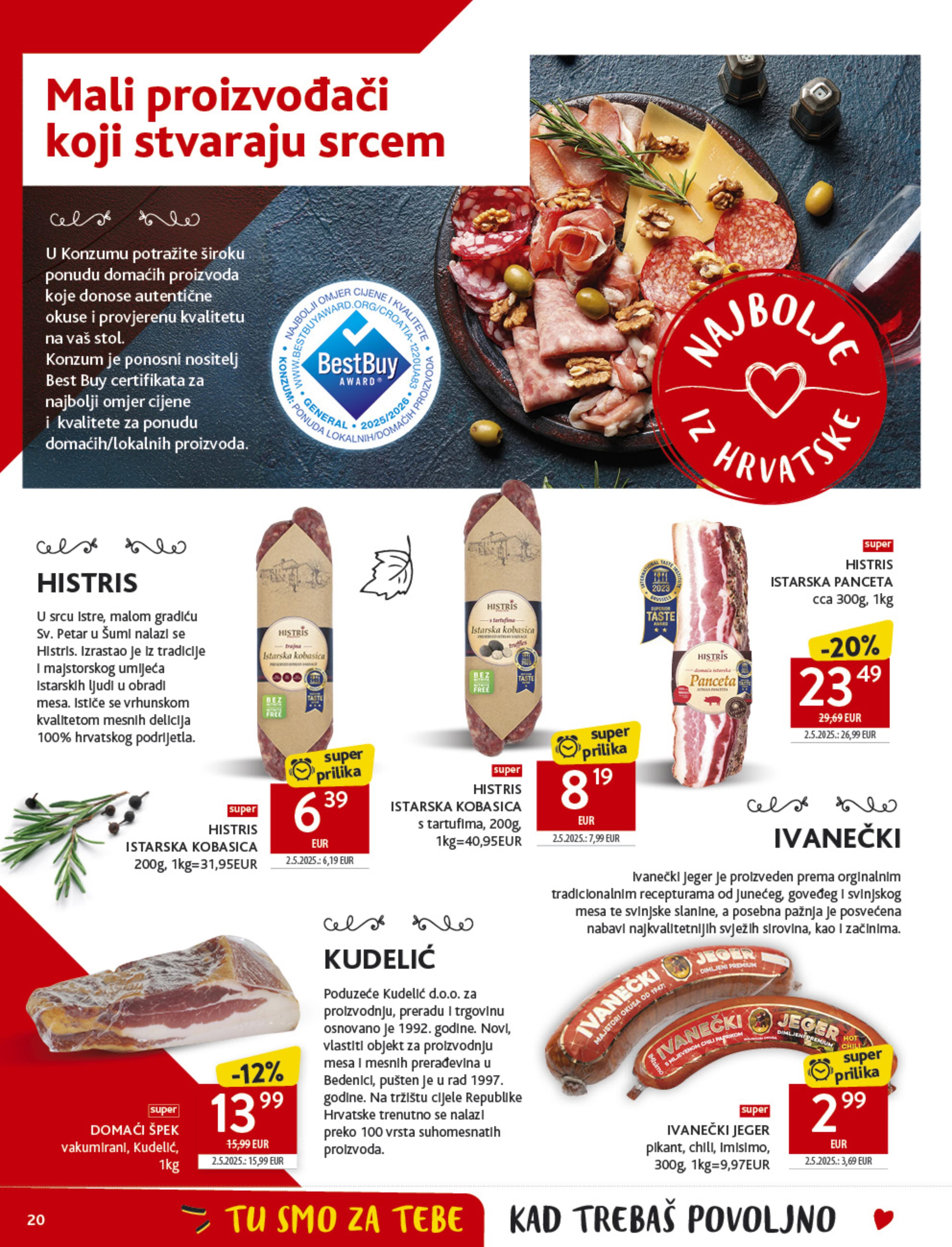 Stranica 20. Konzum kataloga - Akcije od 08.10. do 14.10.2025.