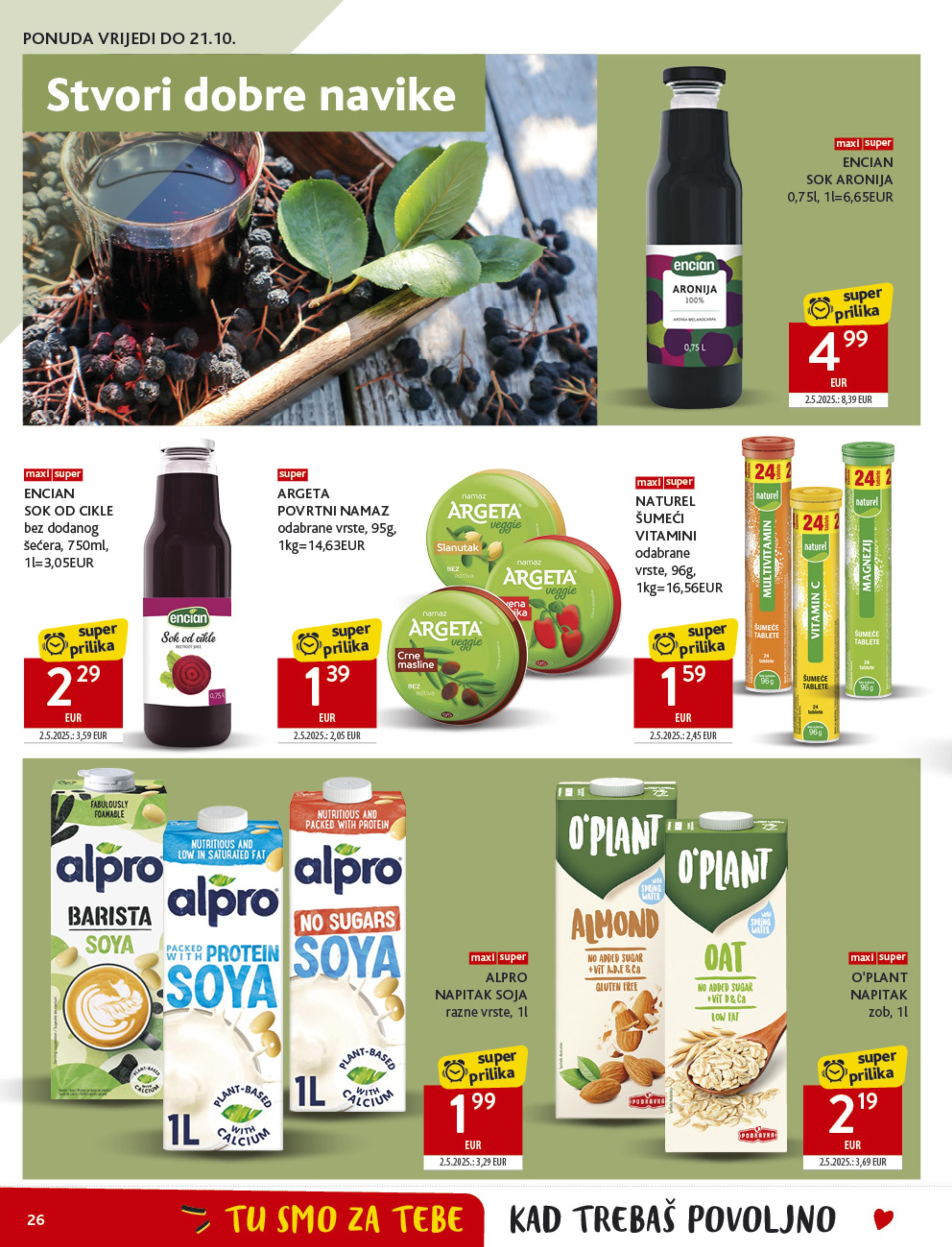 Stranica 26. Konzum kataloga - Akcije od 08.10. do 14.10.2025.
