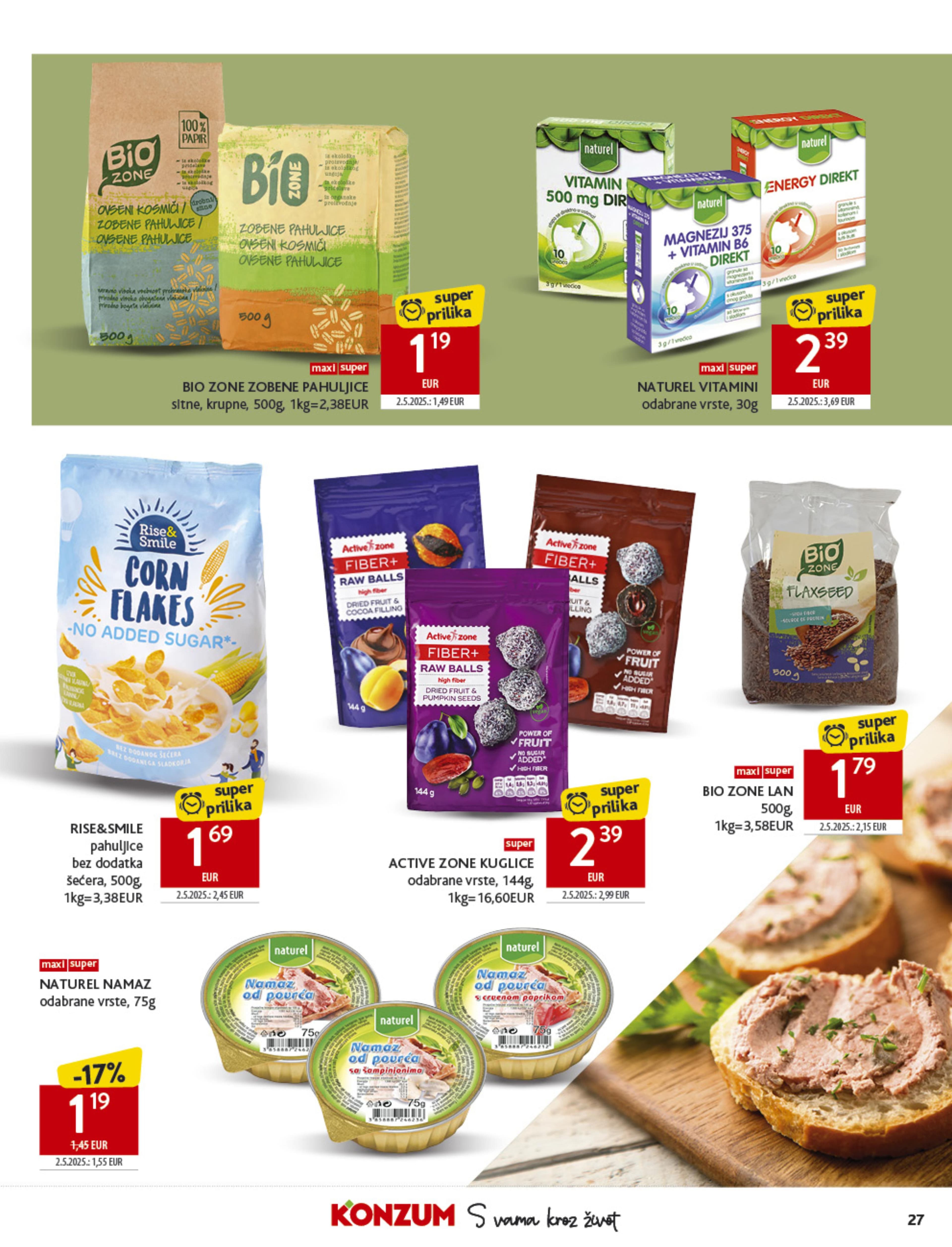 Stranica 27. Konzum kataloga - Akcije od 08.10. do 14.10.2025.