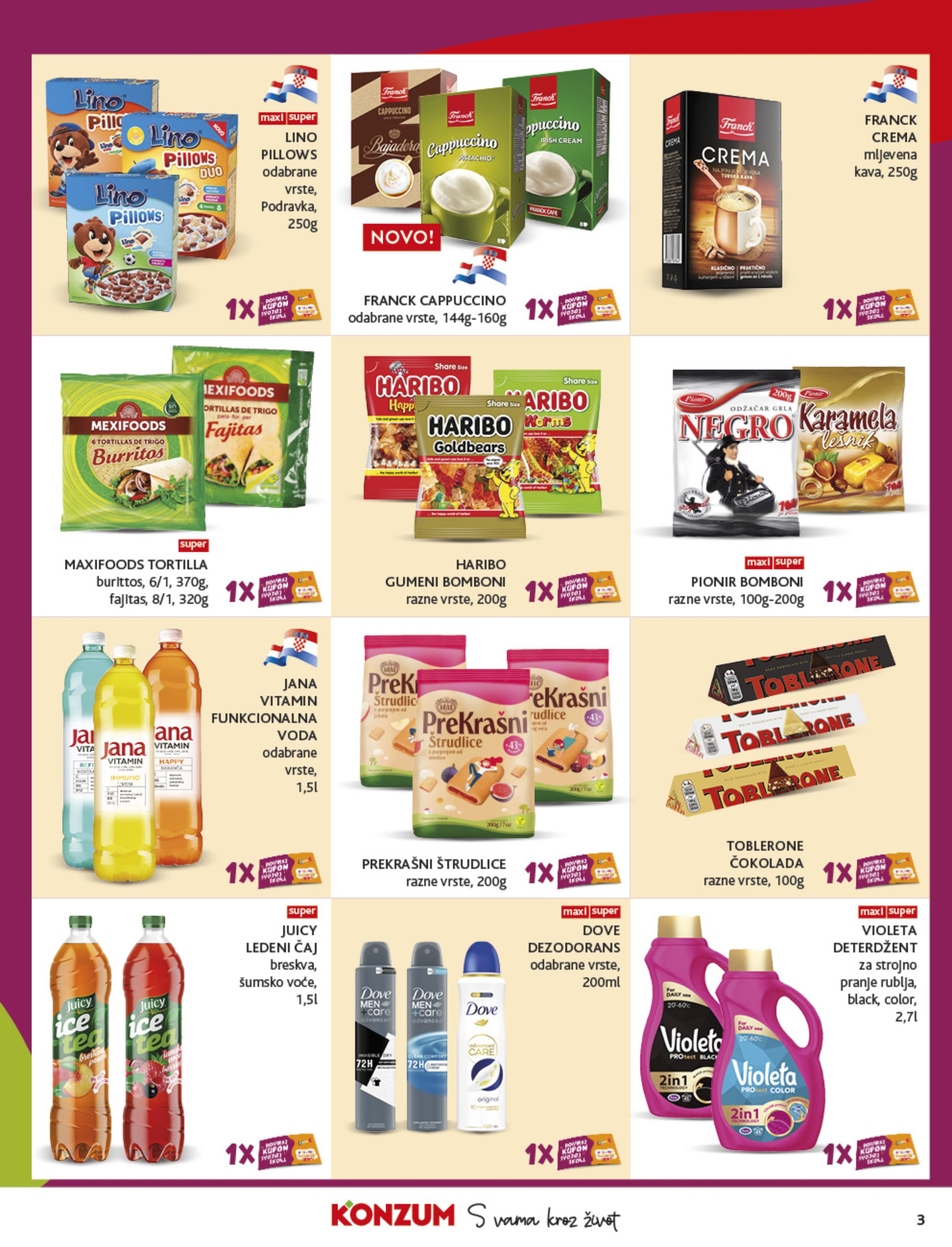 Stranica 3. Konzum kataloga - Akcije od 08.10. do 14.10.2025.