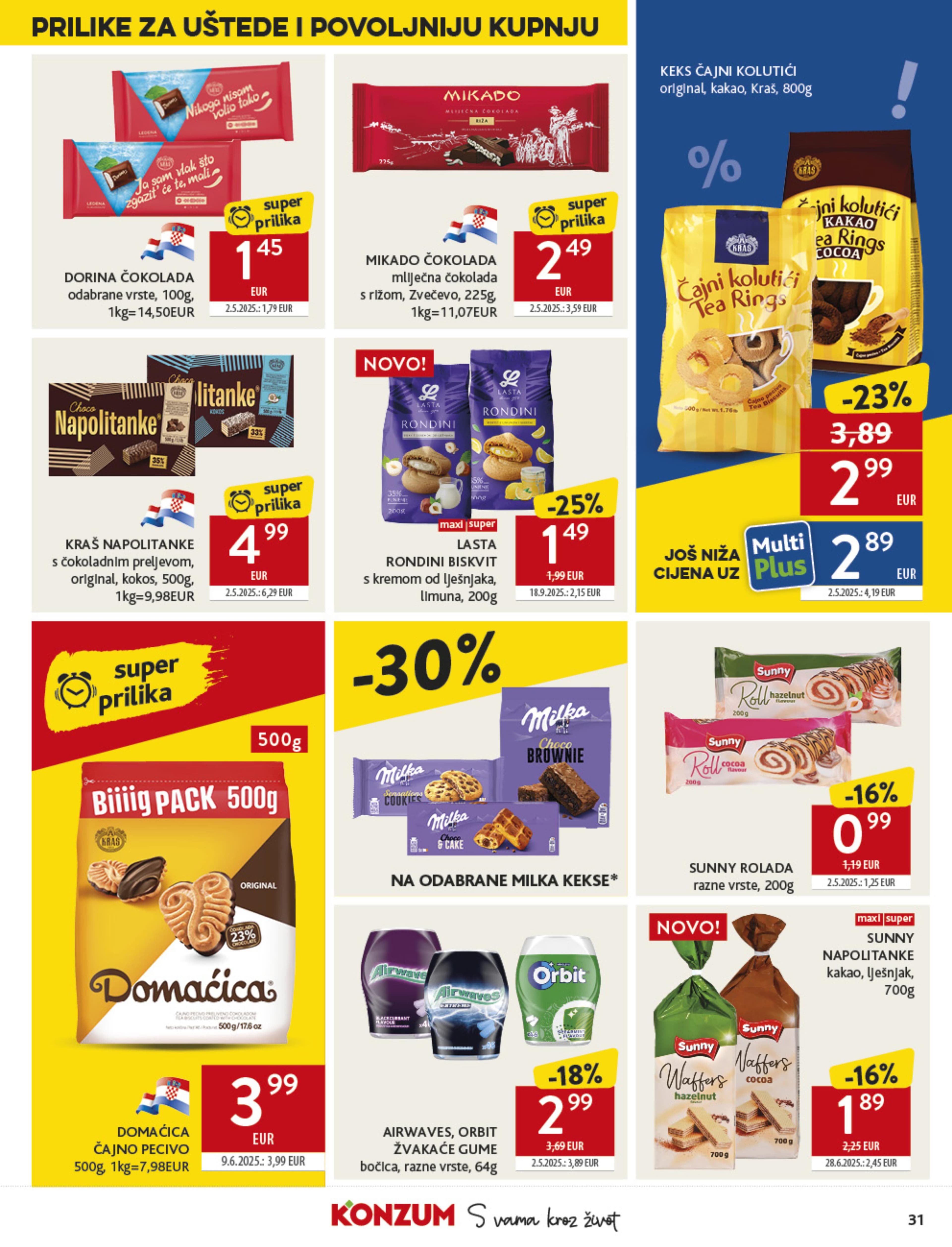 Stranica 31. Konzum kataloga - Akcije od 08.10. do 14.10.2025.