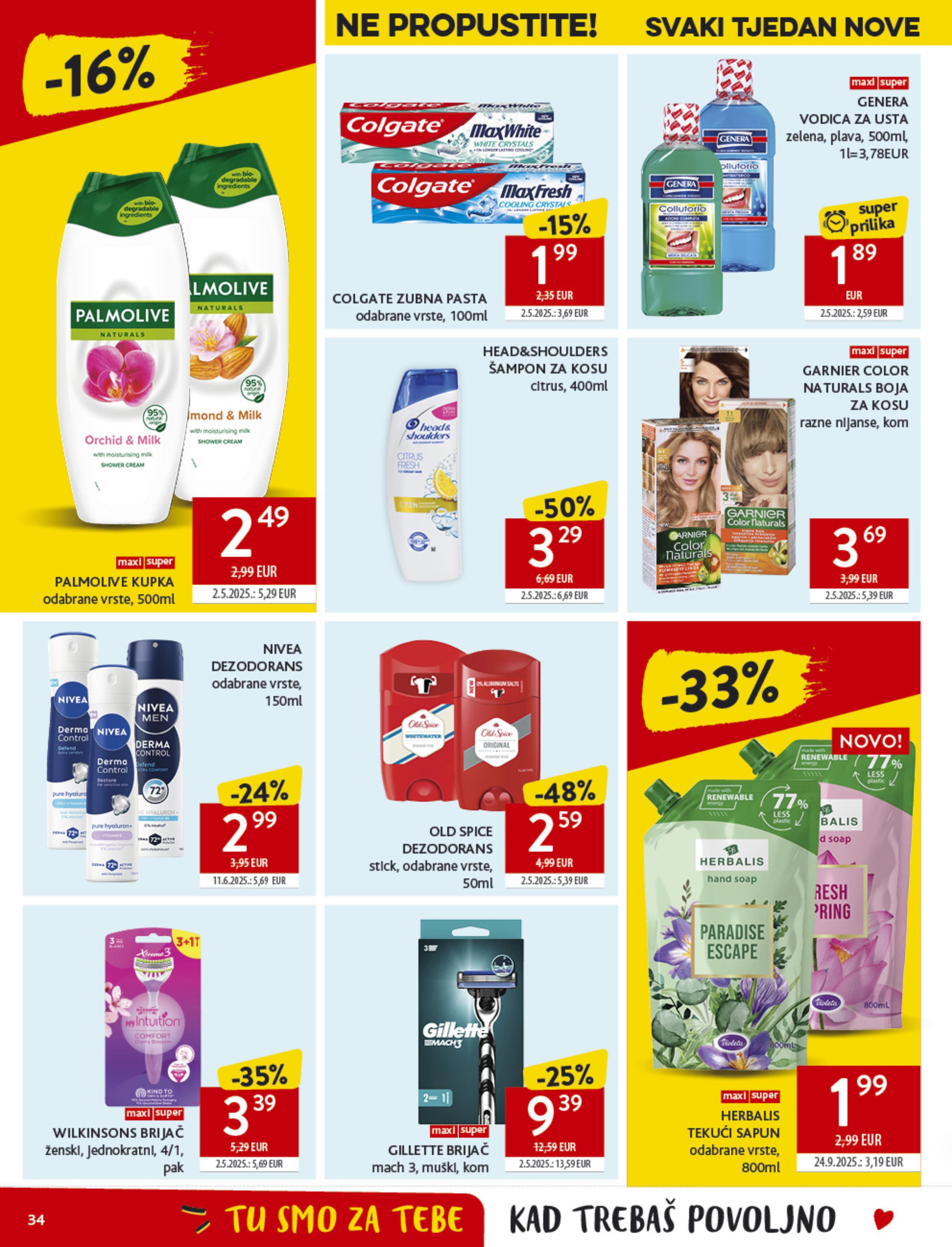 Stranica 34. Konzum kataloga - Akcije od 08.10. do 14.10.2025.