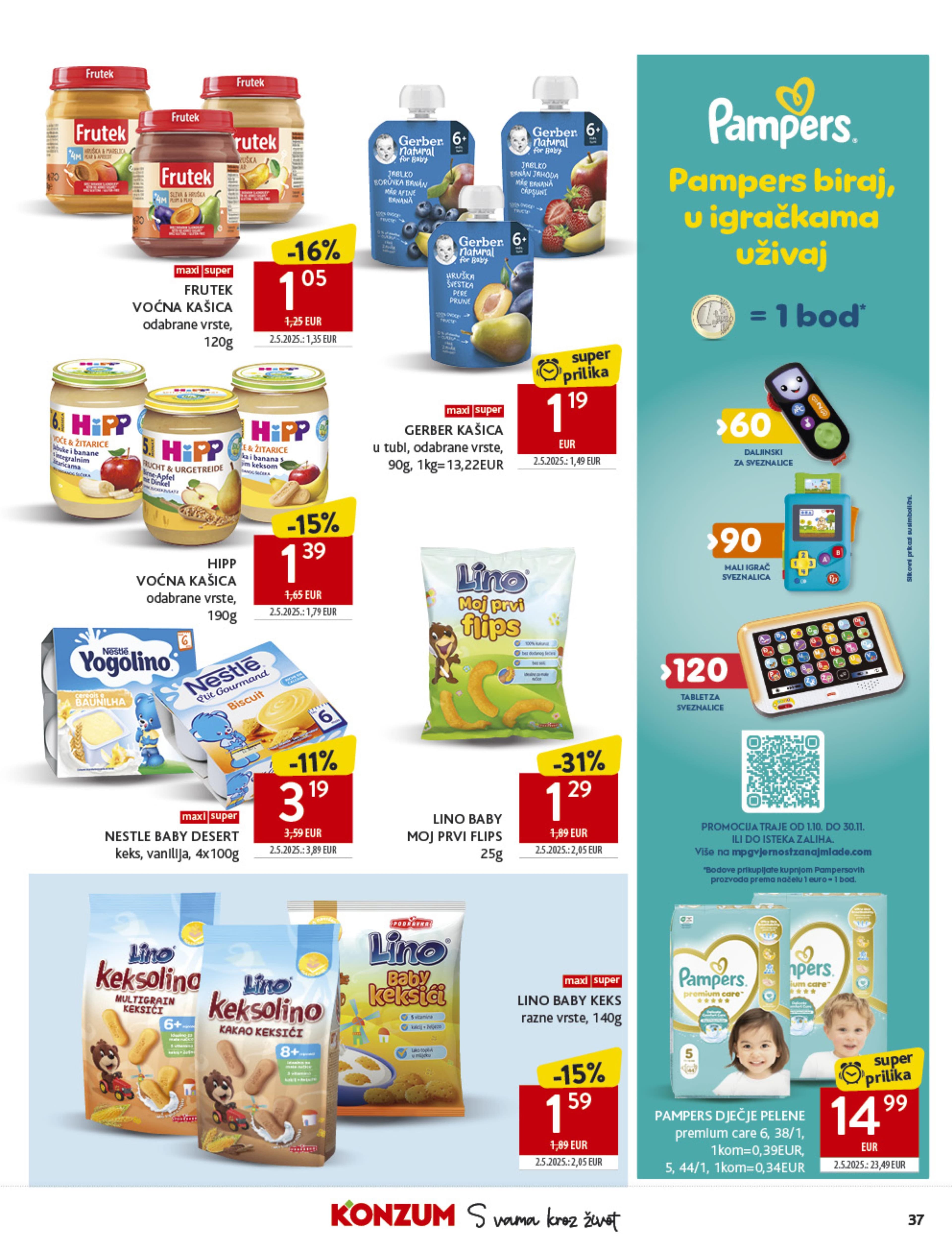 Stranica 37. Konzum kataloga - Akcije od 08.10. do 14.10.2025.