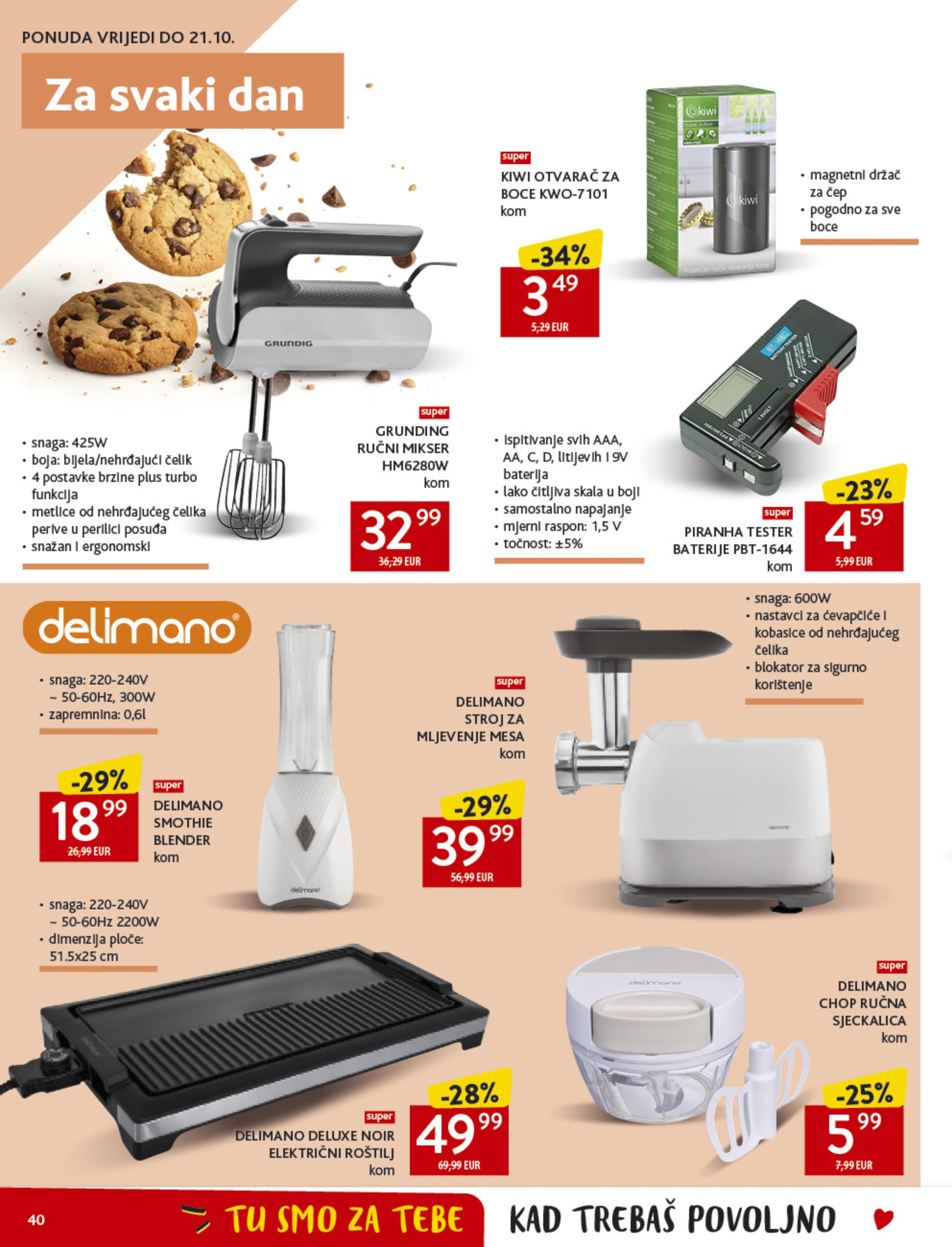Stranica 40. Konzum kataloga - Akcije od 08.10. do 14.10.2025.