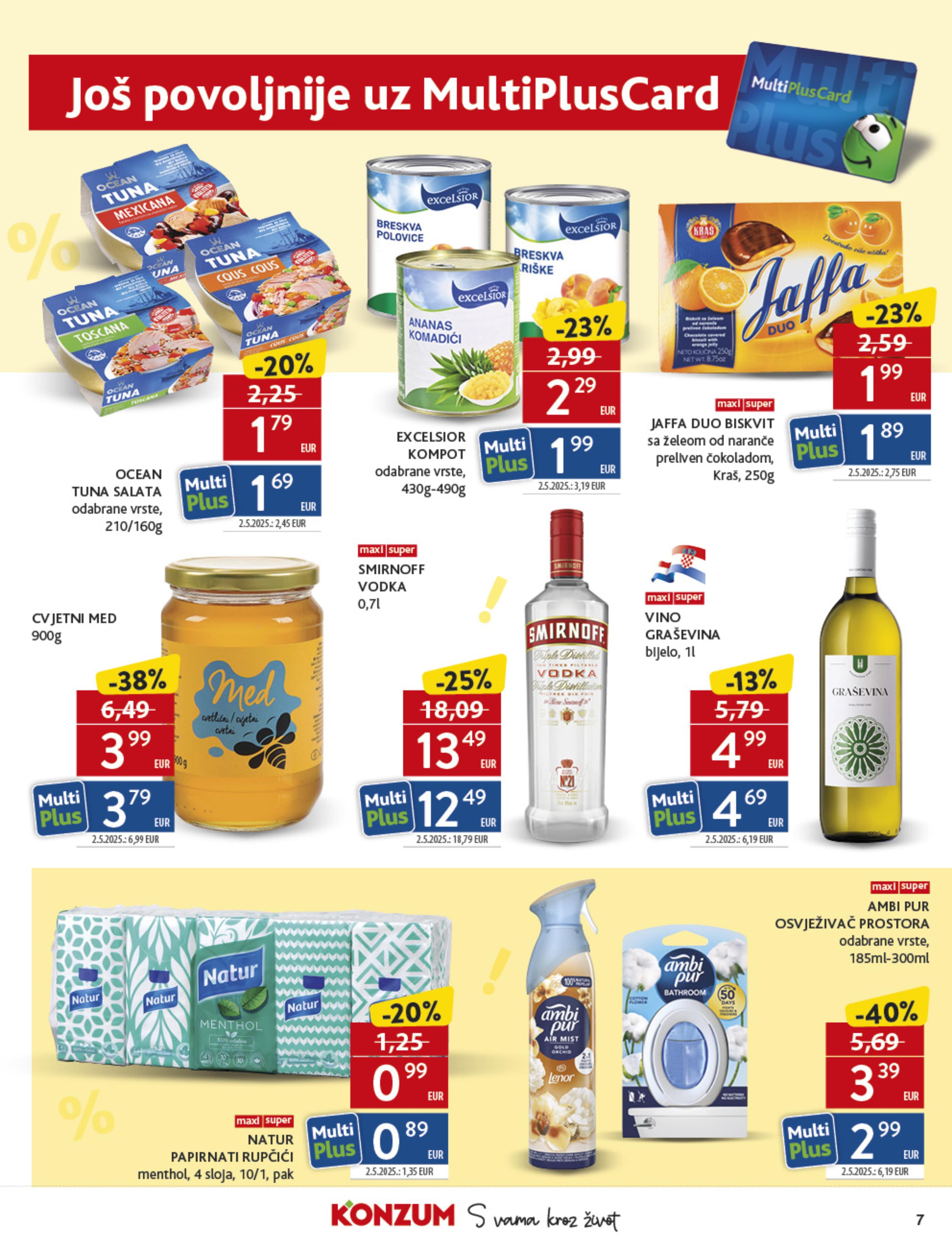 Stranica 7. Konzum kataloga - Akcije od 08.10. do 14.10.2025.