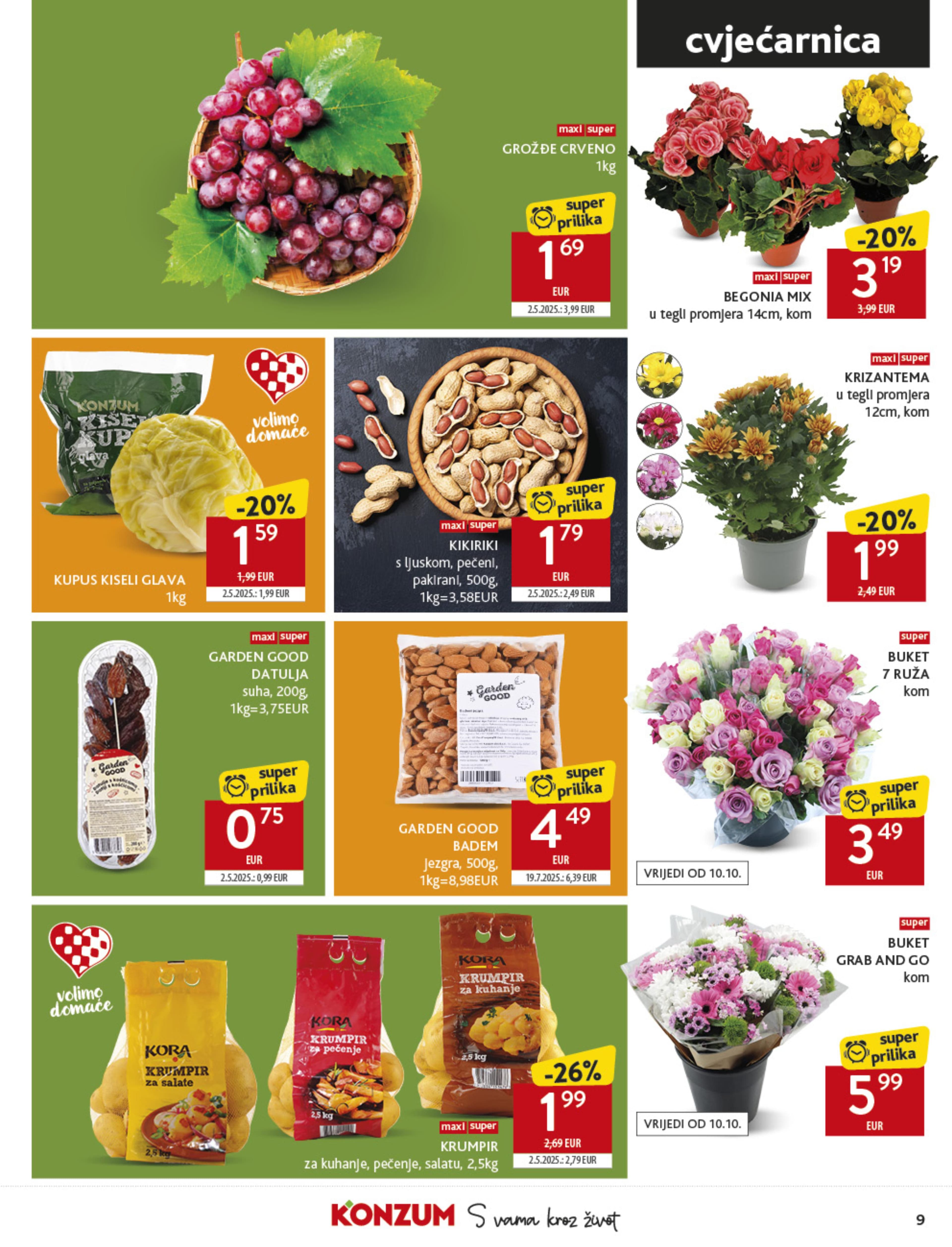 Stranica 9. Konzum kataloga - Akcije od 08.10. do 14.10.2025.