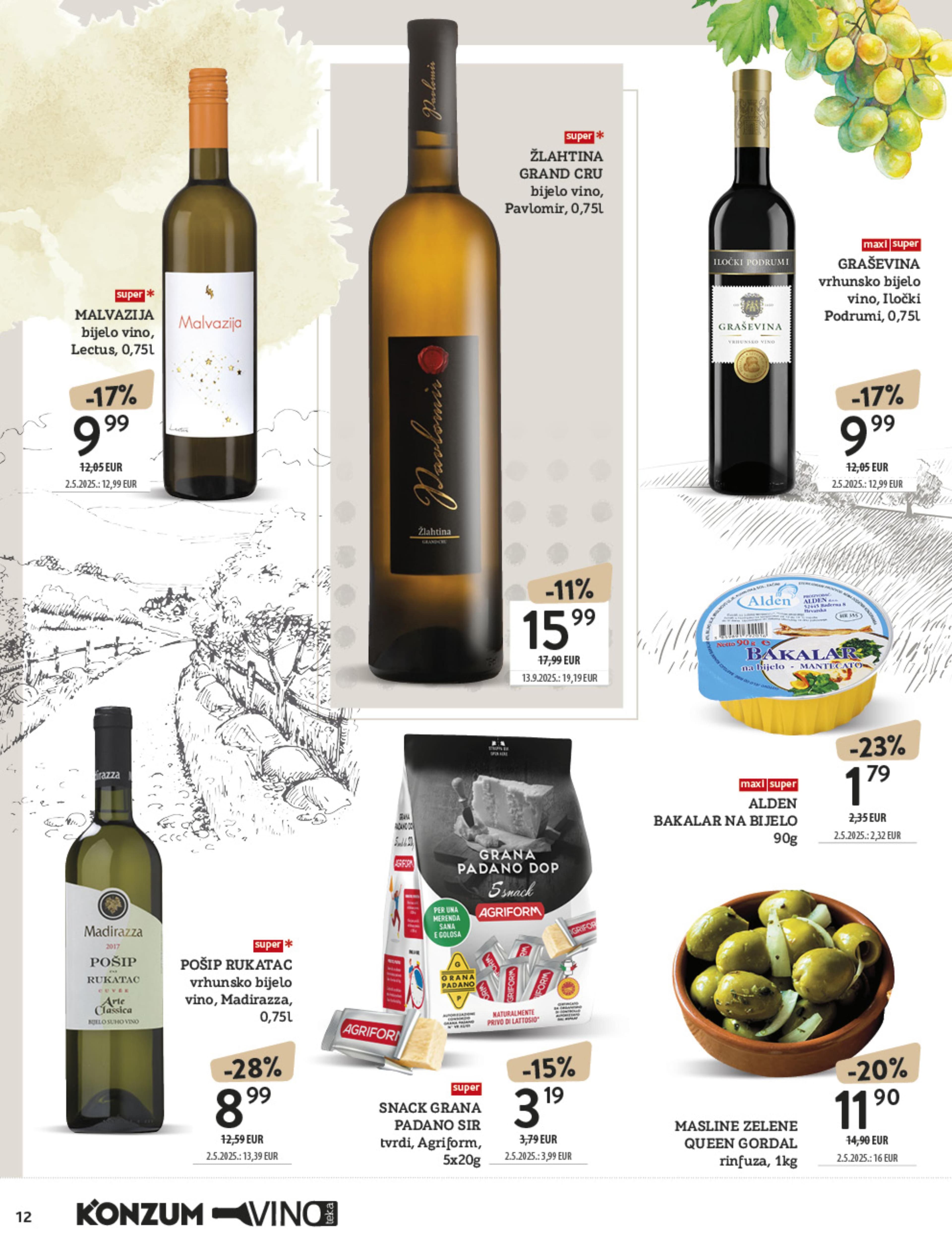 Stranica 12. Konzum kataloga - Akcije od 13.10. do 26.10.2025.