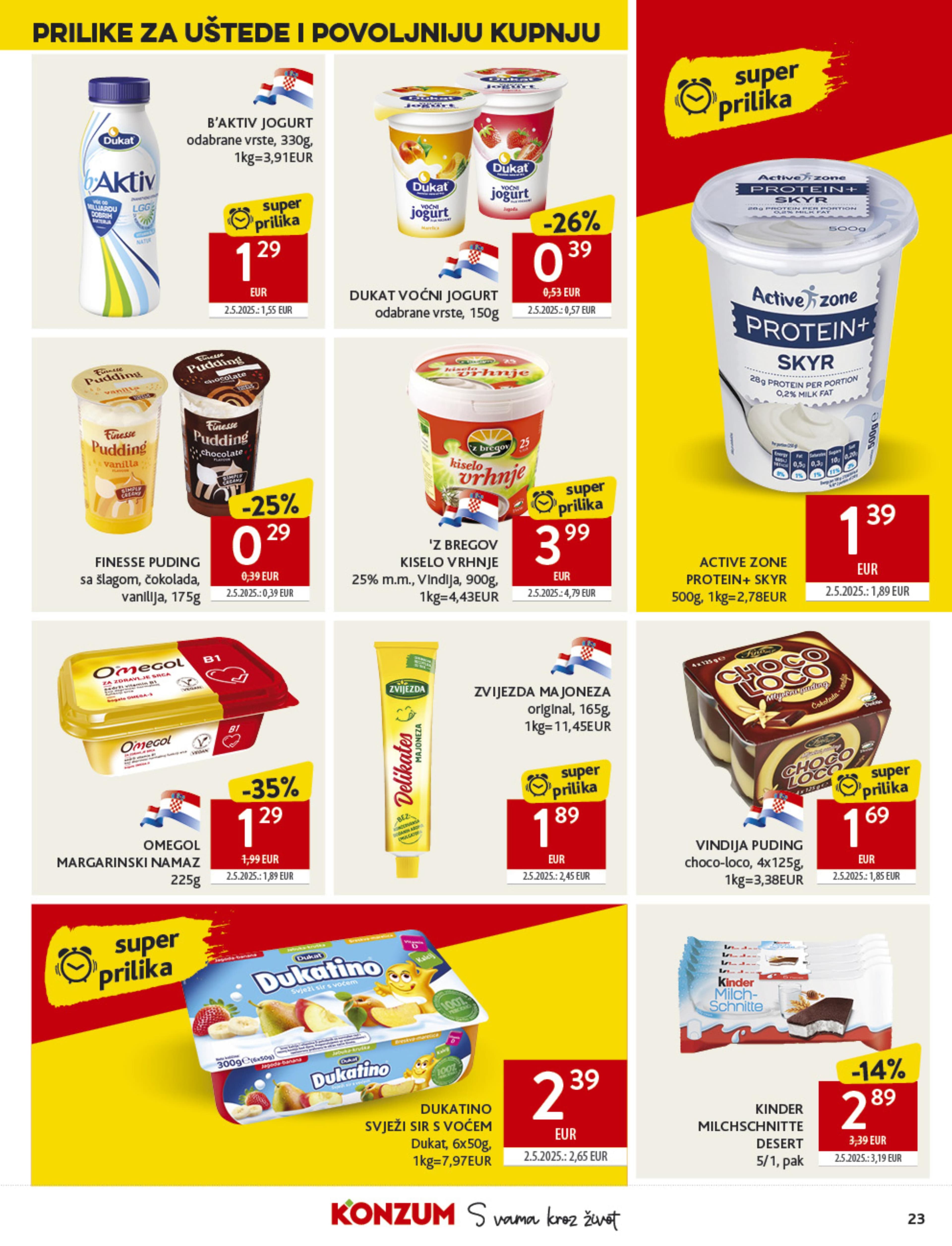 Stranica 23. Konzum kataloga - Akcije od 15.10. do 21.10.2025.