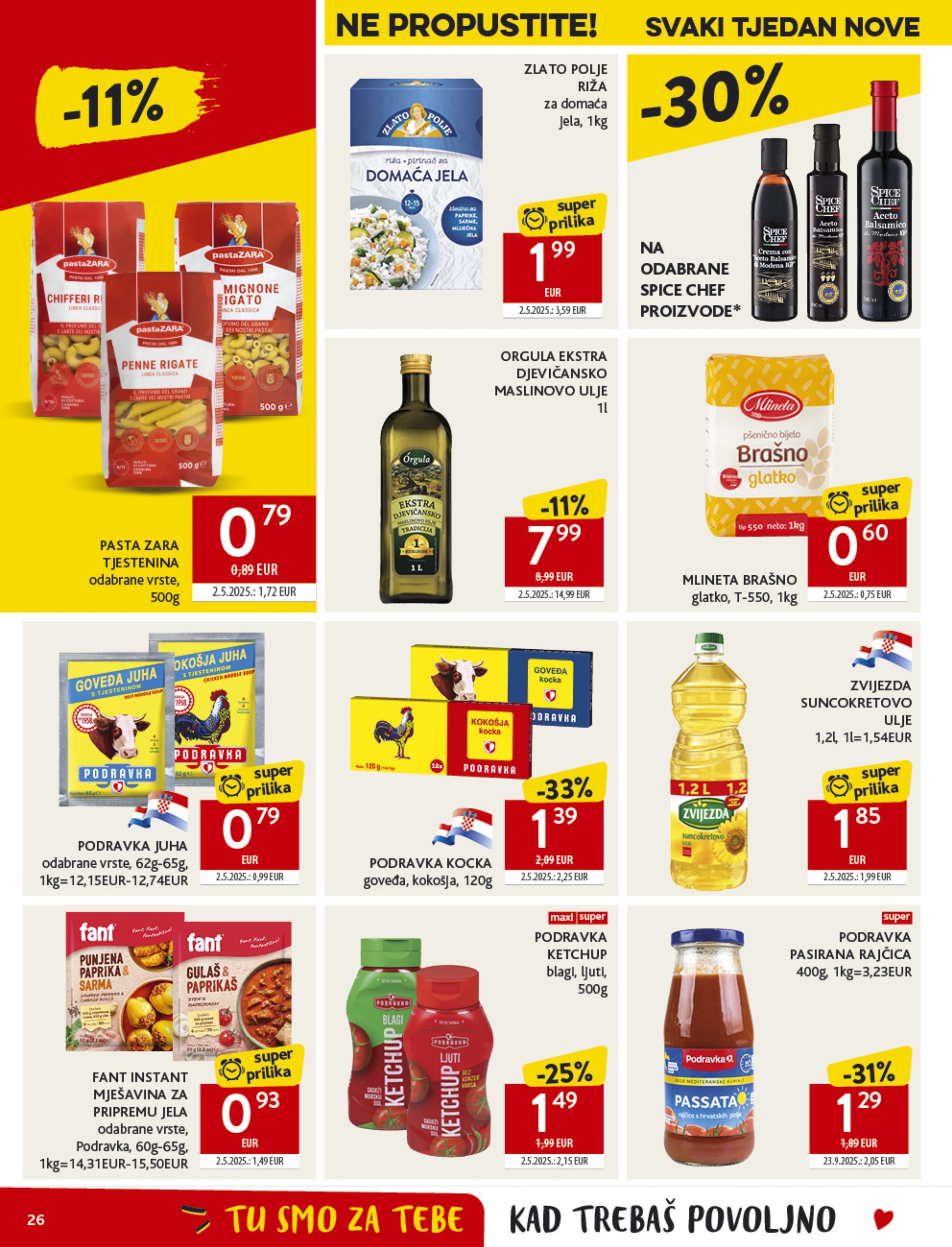 Stranica 26. Konzum kataloga - Akcije od 15.10. do 21.10.2025.