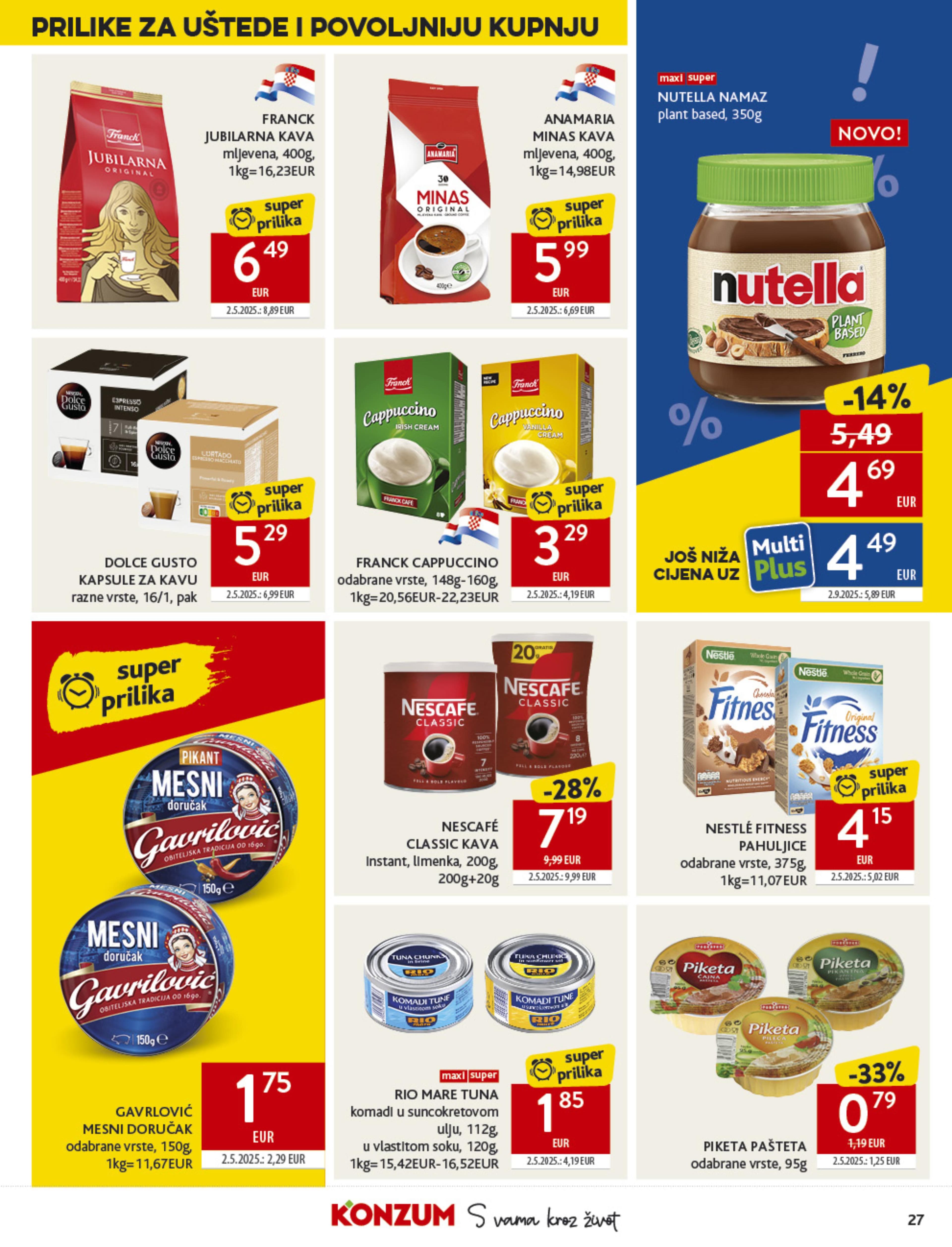 Stranica 27. Konzum kataloga - Akcije od 15.10. do 21.10.2025.