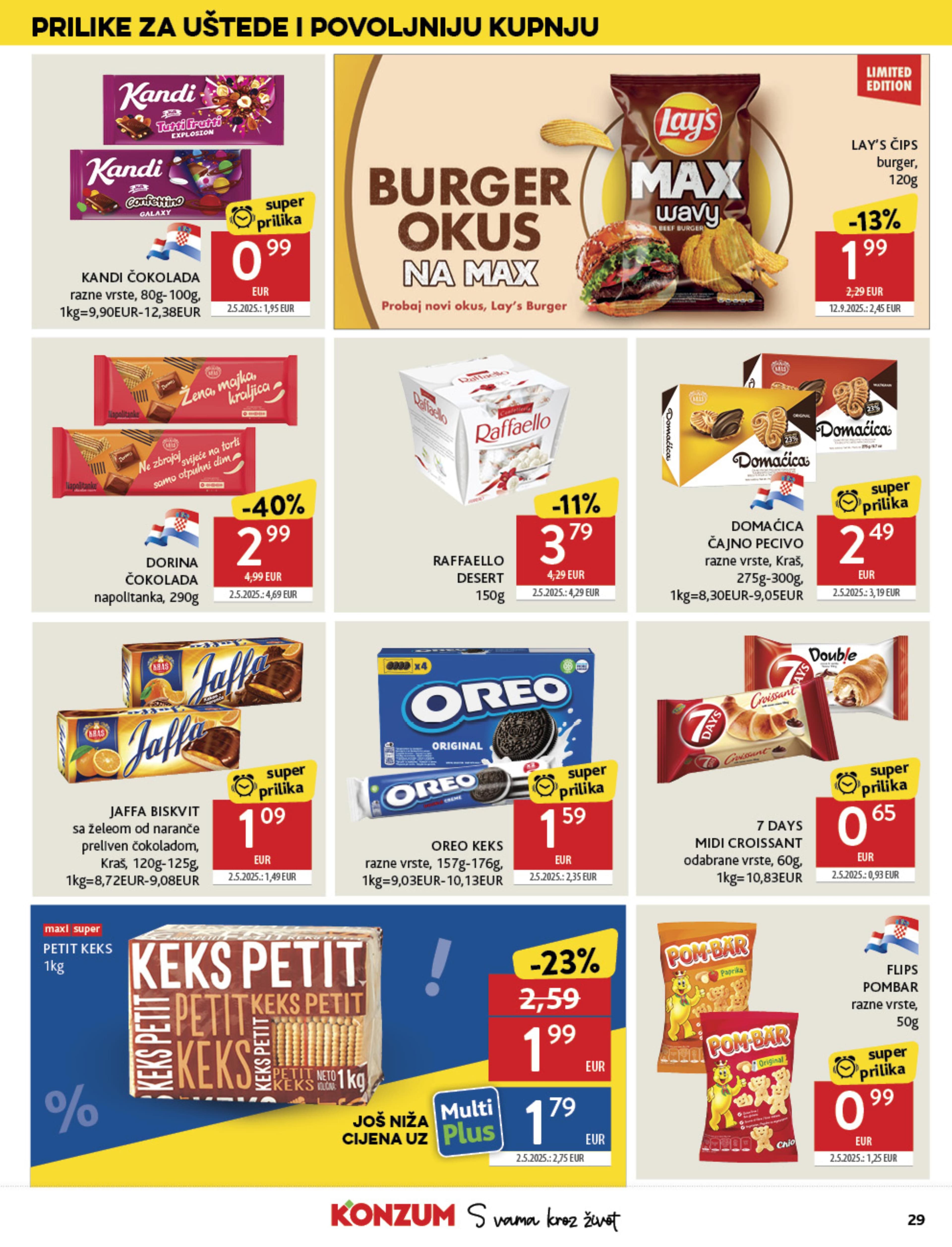 Stranica 29. Konzum kataloga - Akcije od 15.10. do 21.10.2025.