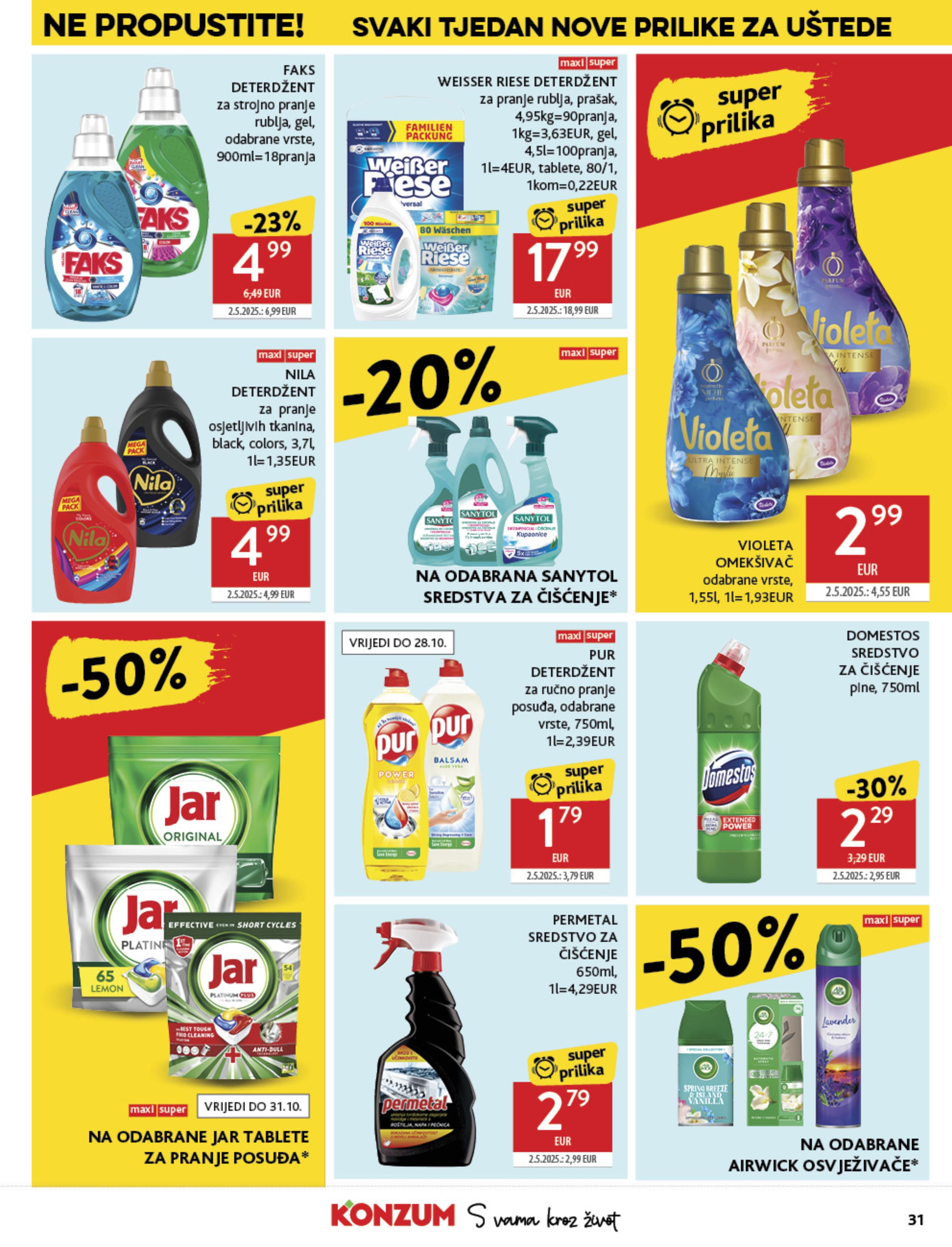 Stranica 31. Konzum kataloga - Akcije od 15.10. do 21.10.2025.