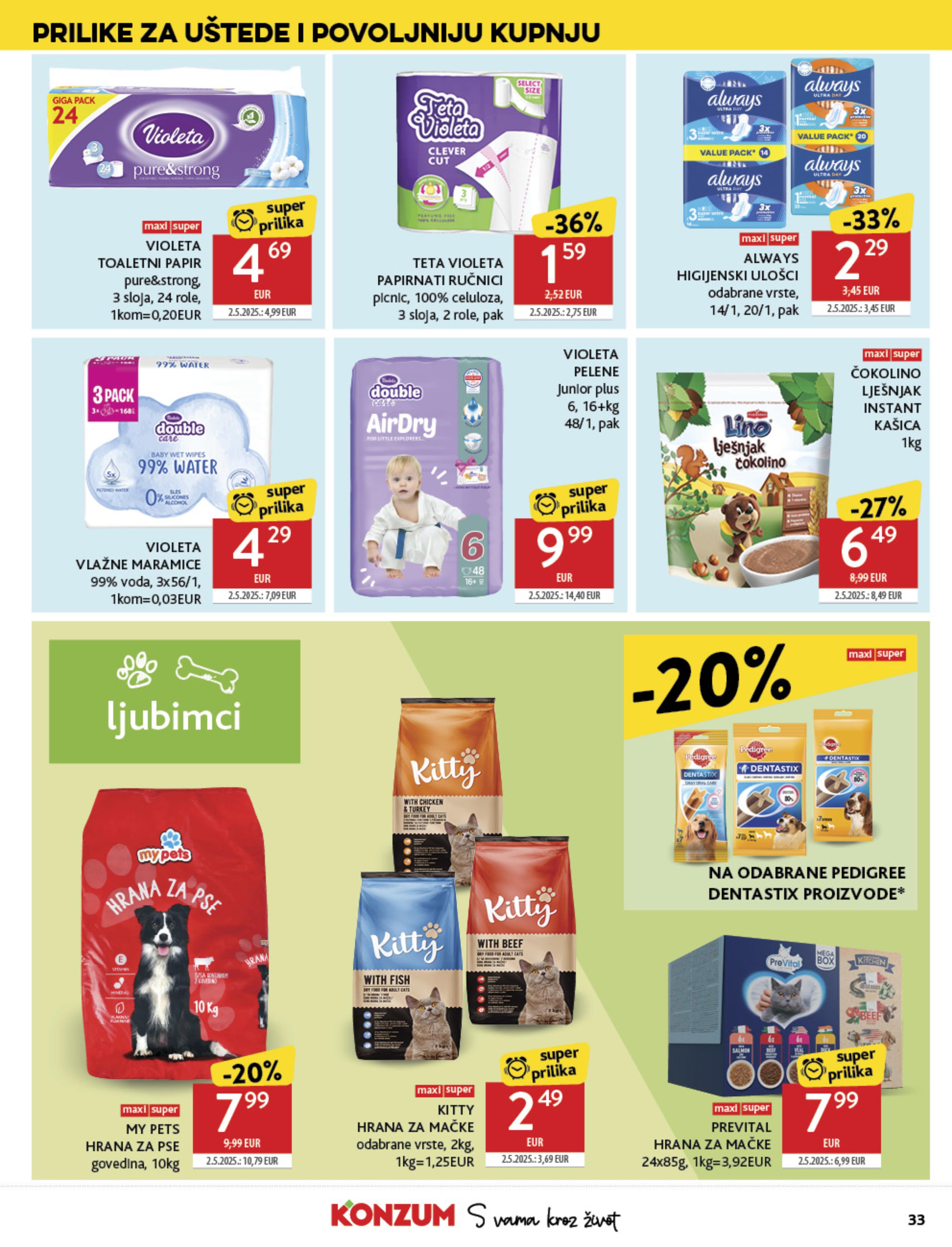 Stranica 33. Konzum kataloga - Akcije od 15.10. do 21.10.2025.
