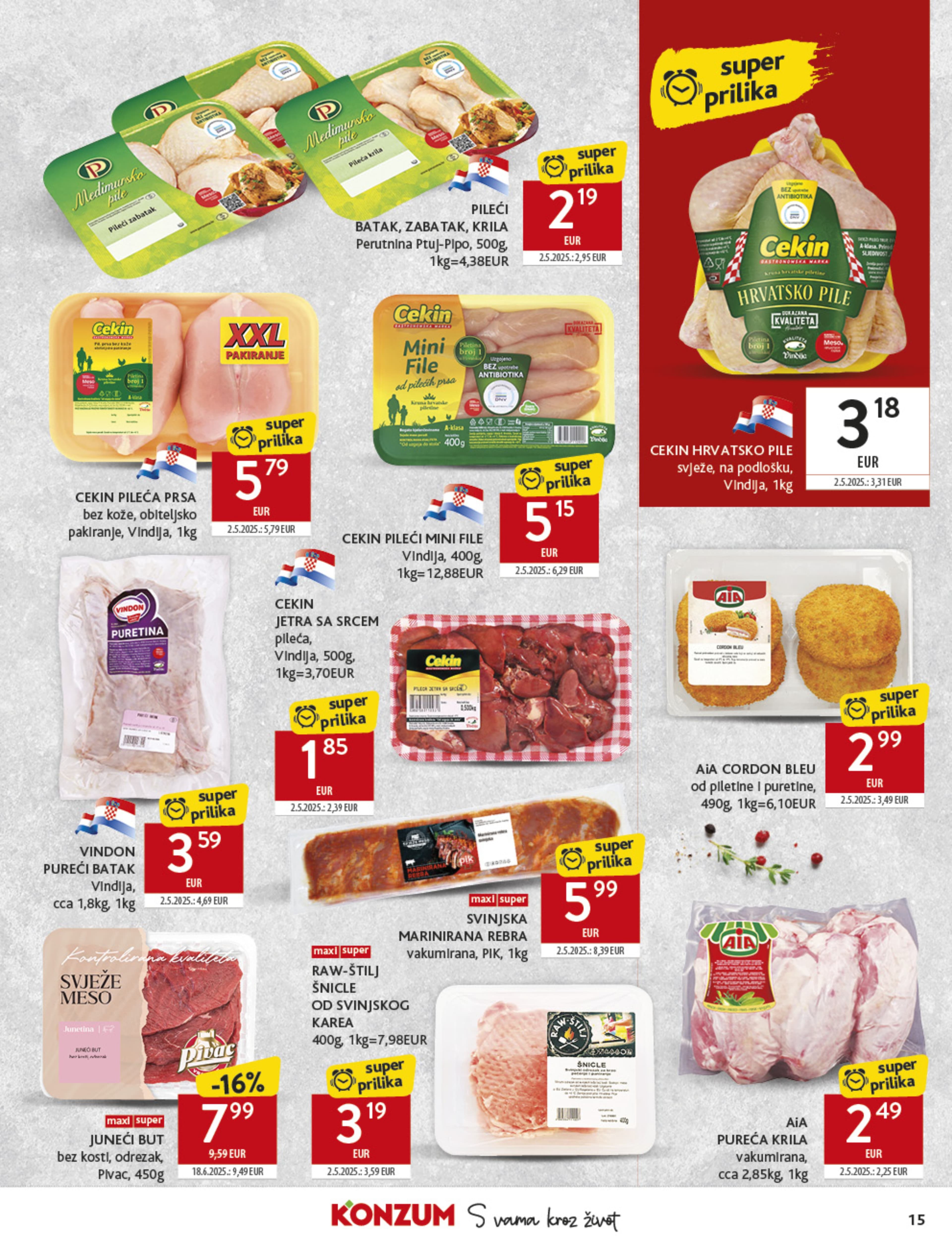 Stranica 15. Konzum kataloga - Akcije od 22.10. do 28.10.2025.