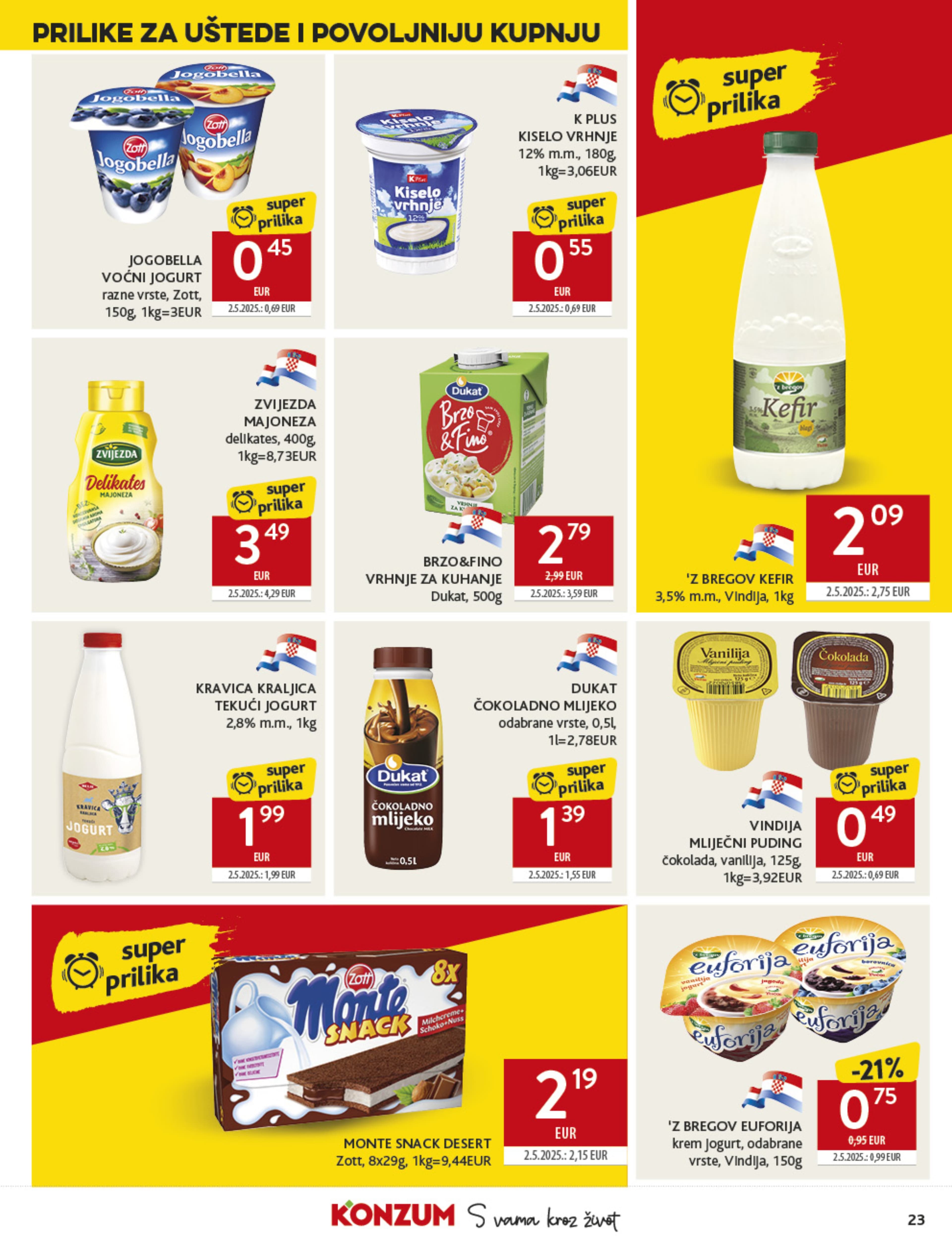 Stranica 23. Konzum kataloga - Akcije od 22.10. do 28.10.2025.