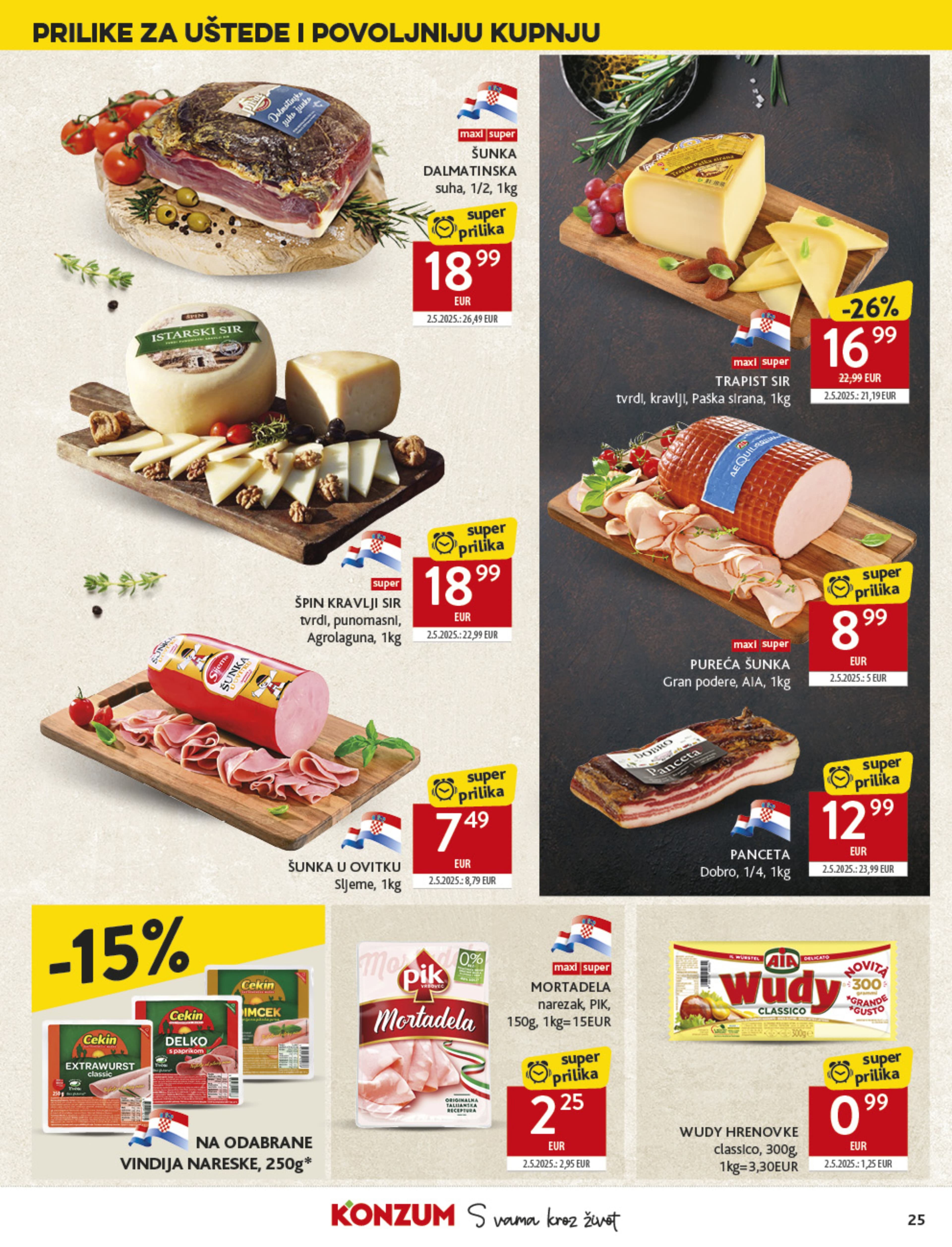 Stranica 25. Konzum kataloga - Akcije od 22.10. do 28.10.2025.