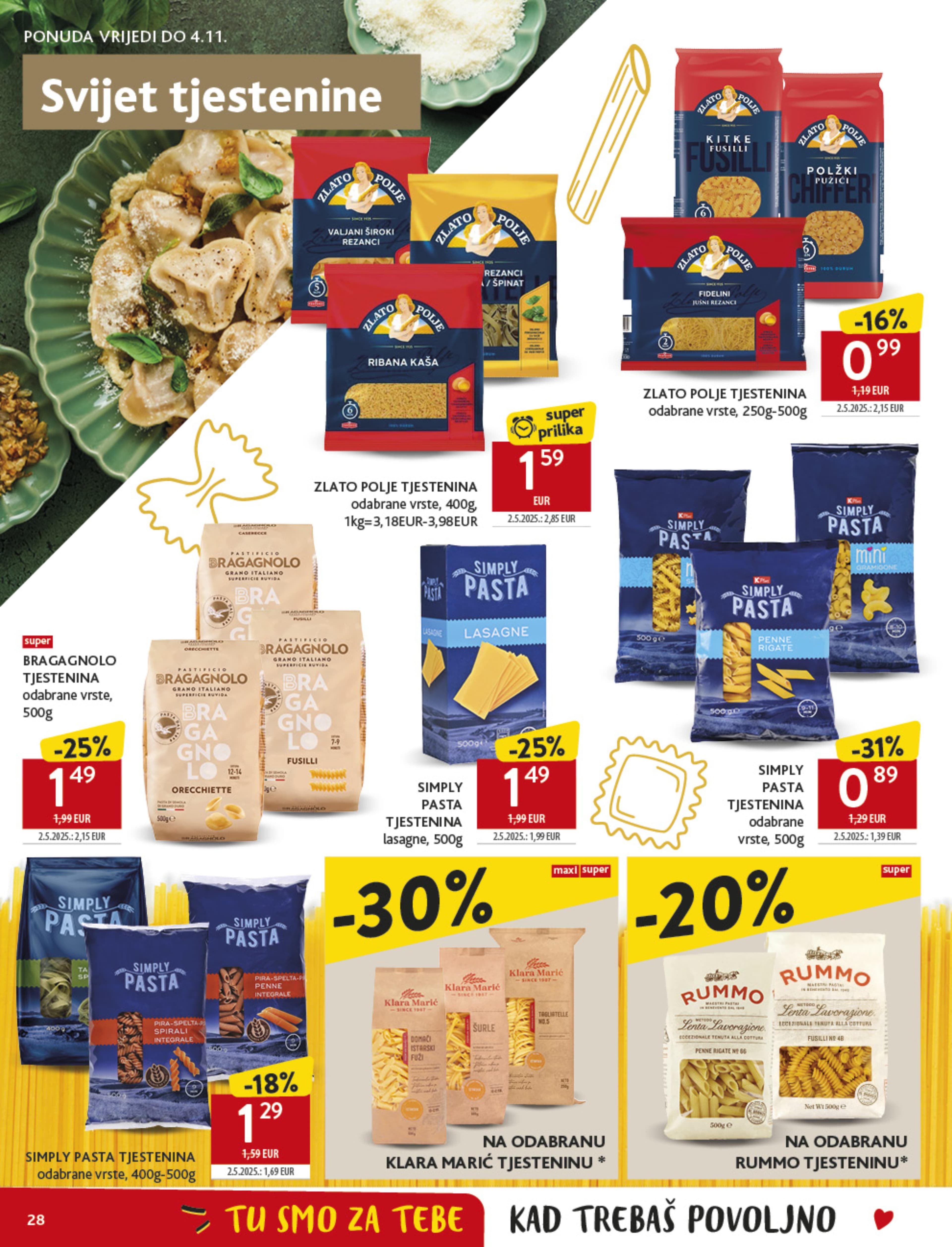Stranica 28. Konzum kataloga - Akcije od 22.10. do 28.10.2025.