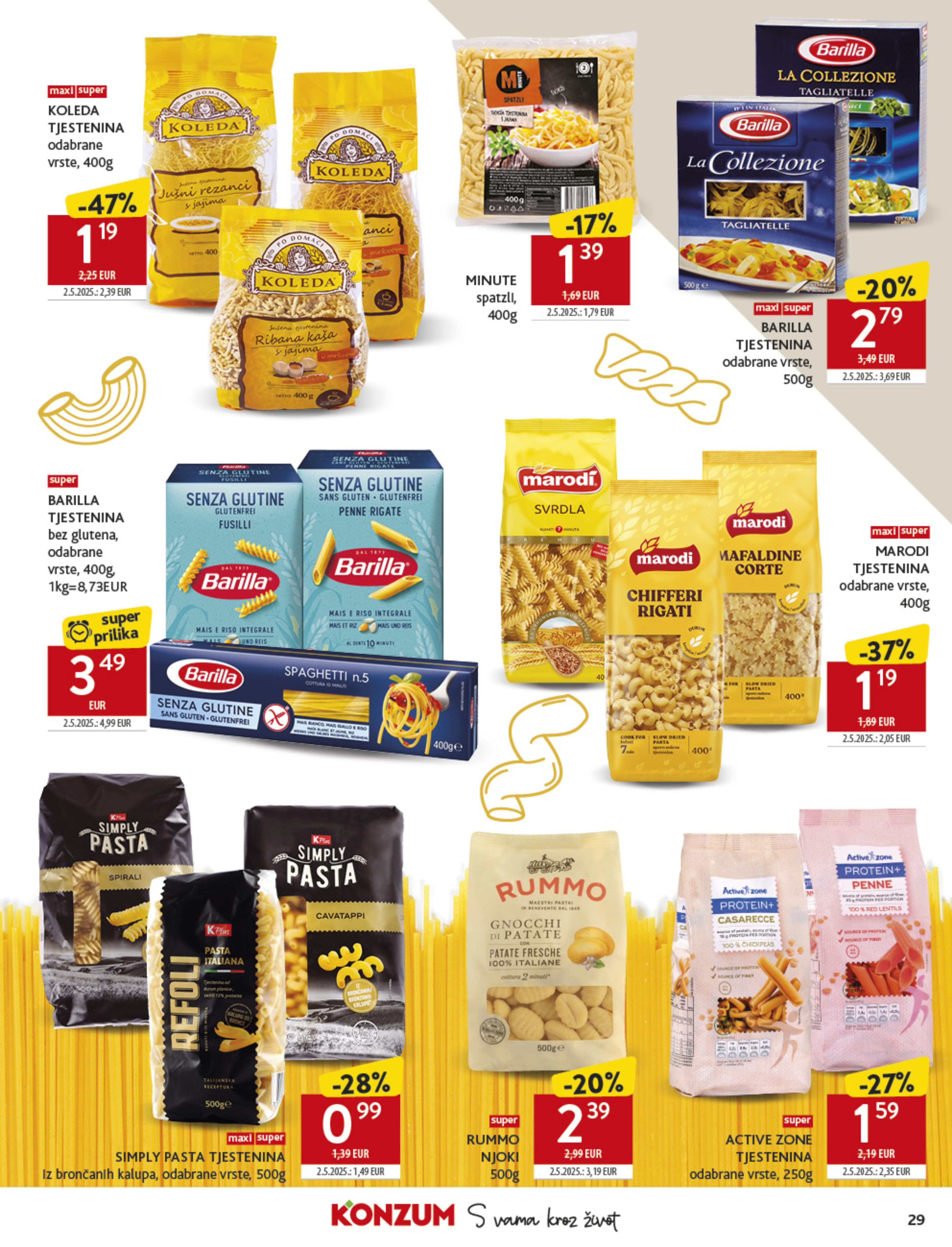 Stranica 29. Konzum kataloga - Akcije od 22.10. do 28.10.2025.