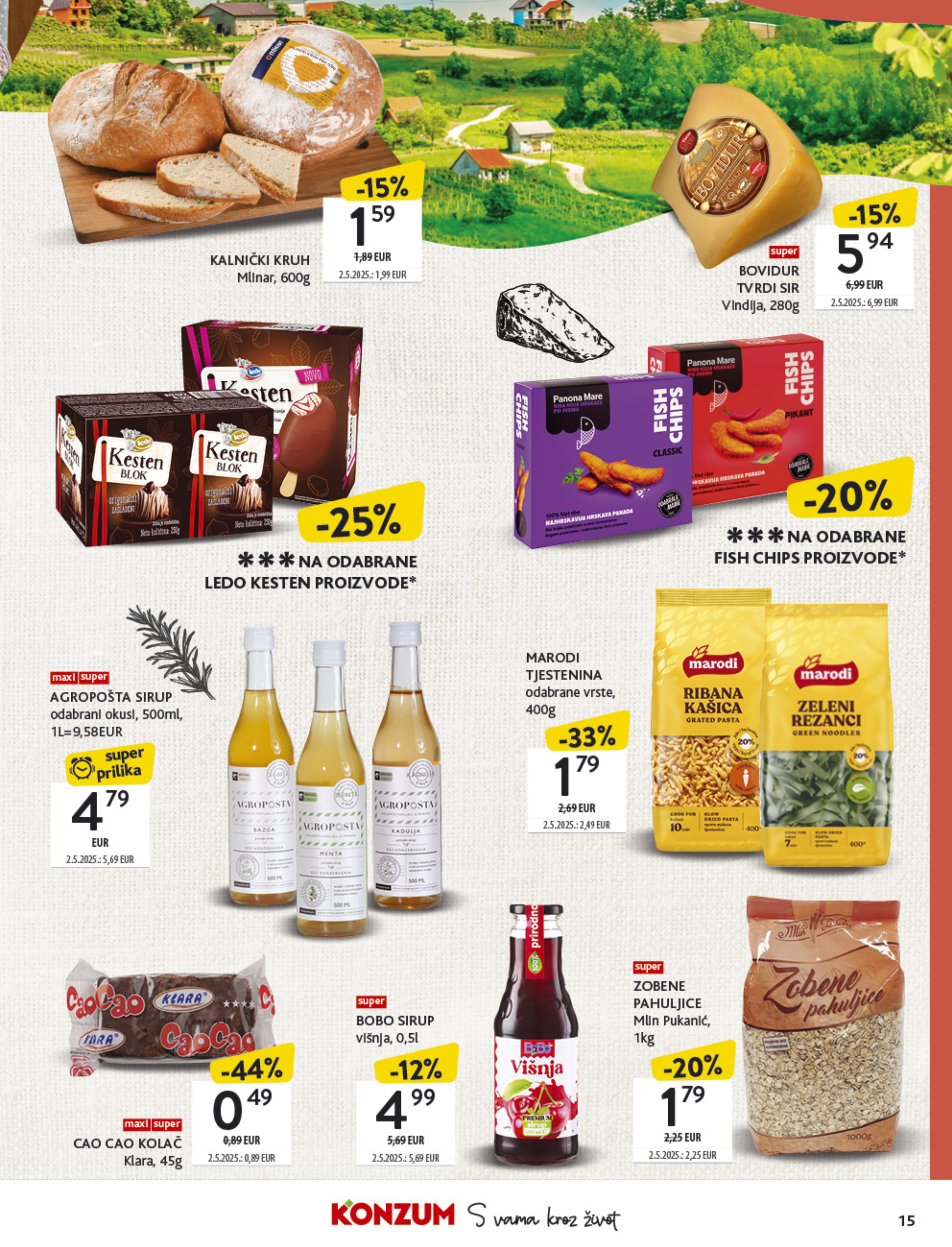 Stranica 15. Konzum kataloga - Akcije od 27.10. do 23.11.2025.