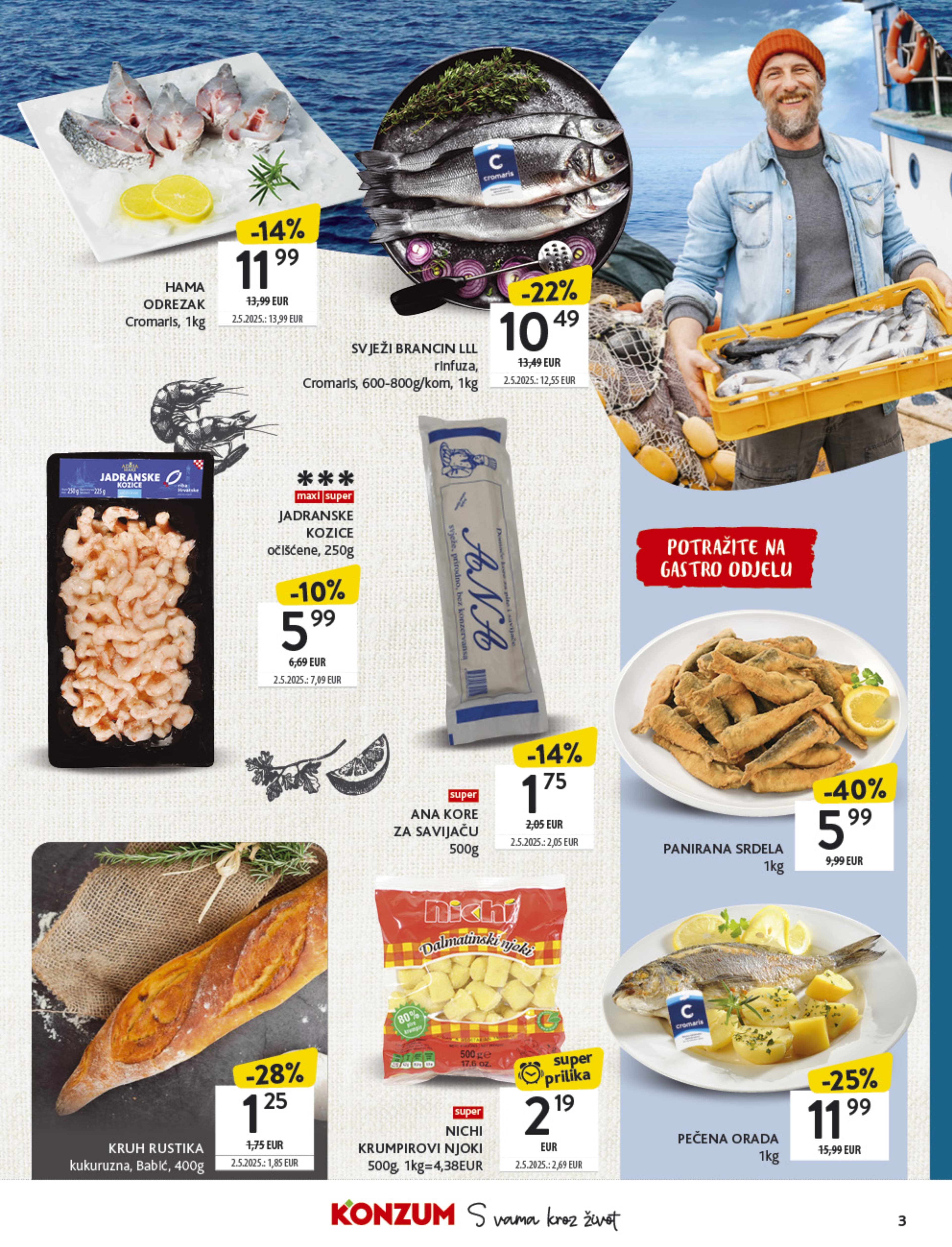 Stranica 3. Konzum kataloga - Akcije od 27.10. do 23.11.2025.