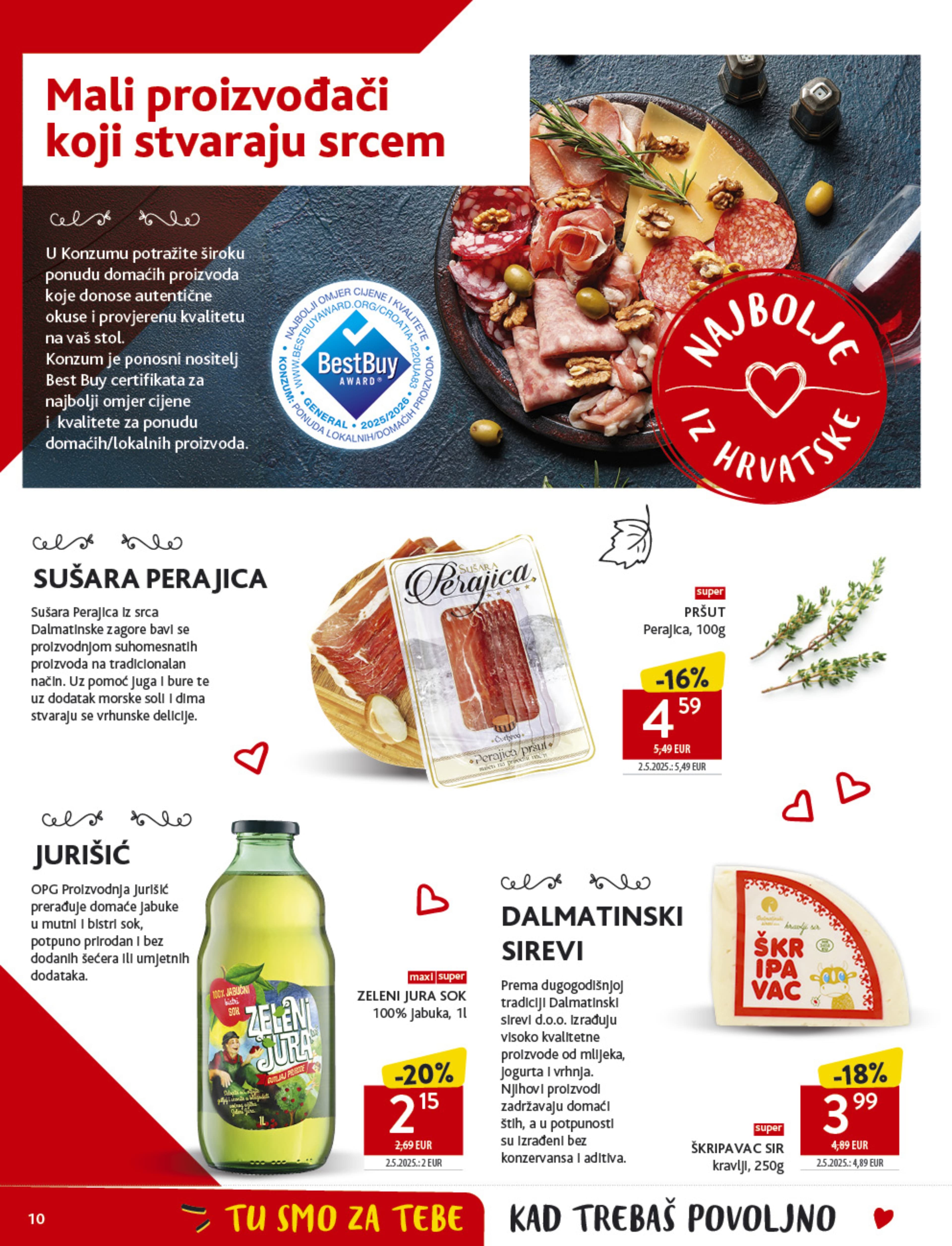 Stranica 10. Konzum kataloga - Akcije od 29.10. do 04.11.2025.