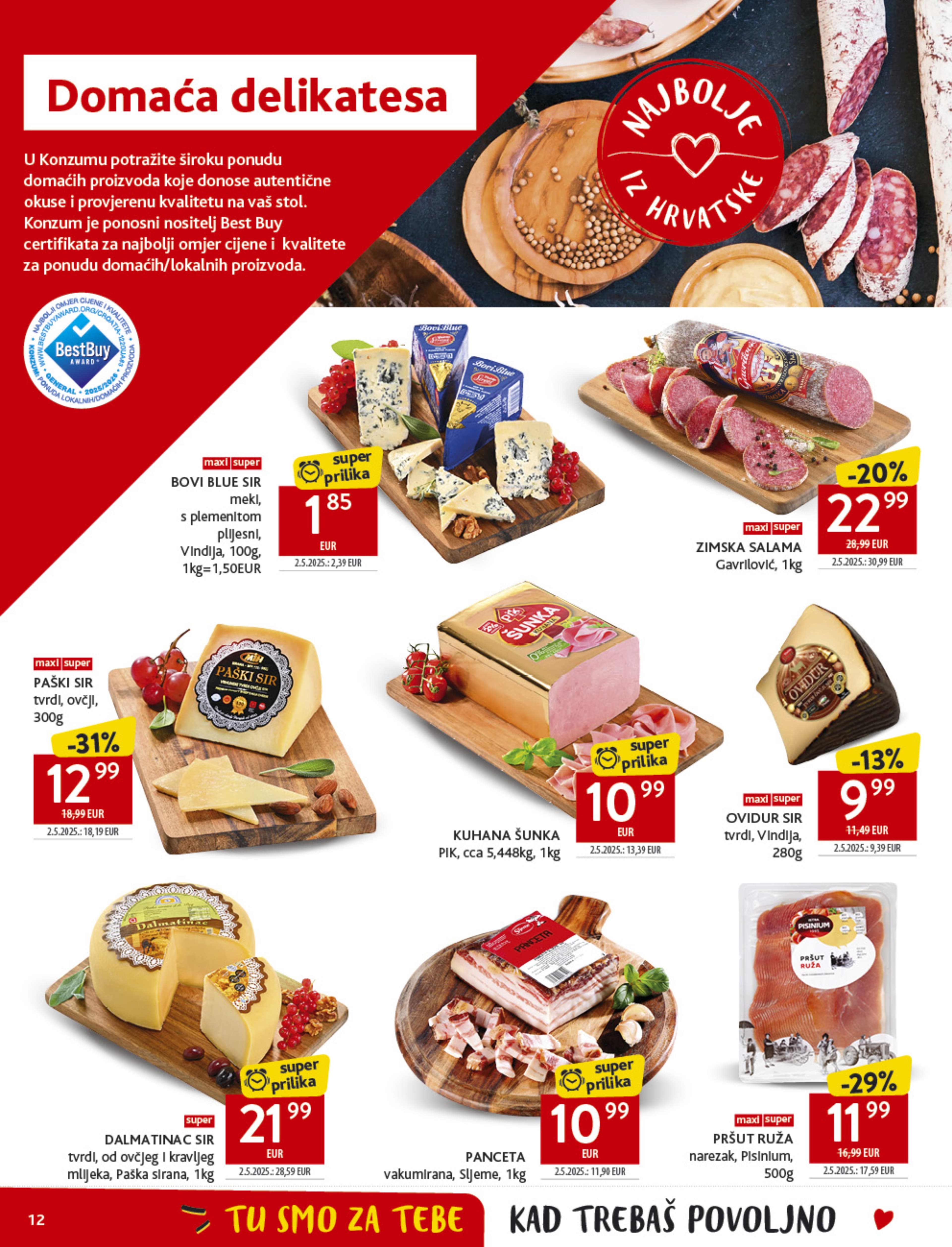 Stranica 12. Konzum kataloga - Akcije od 29.10. do 04.11.2025.